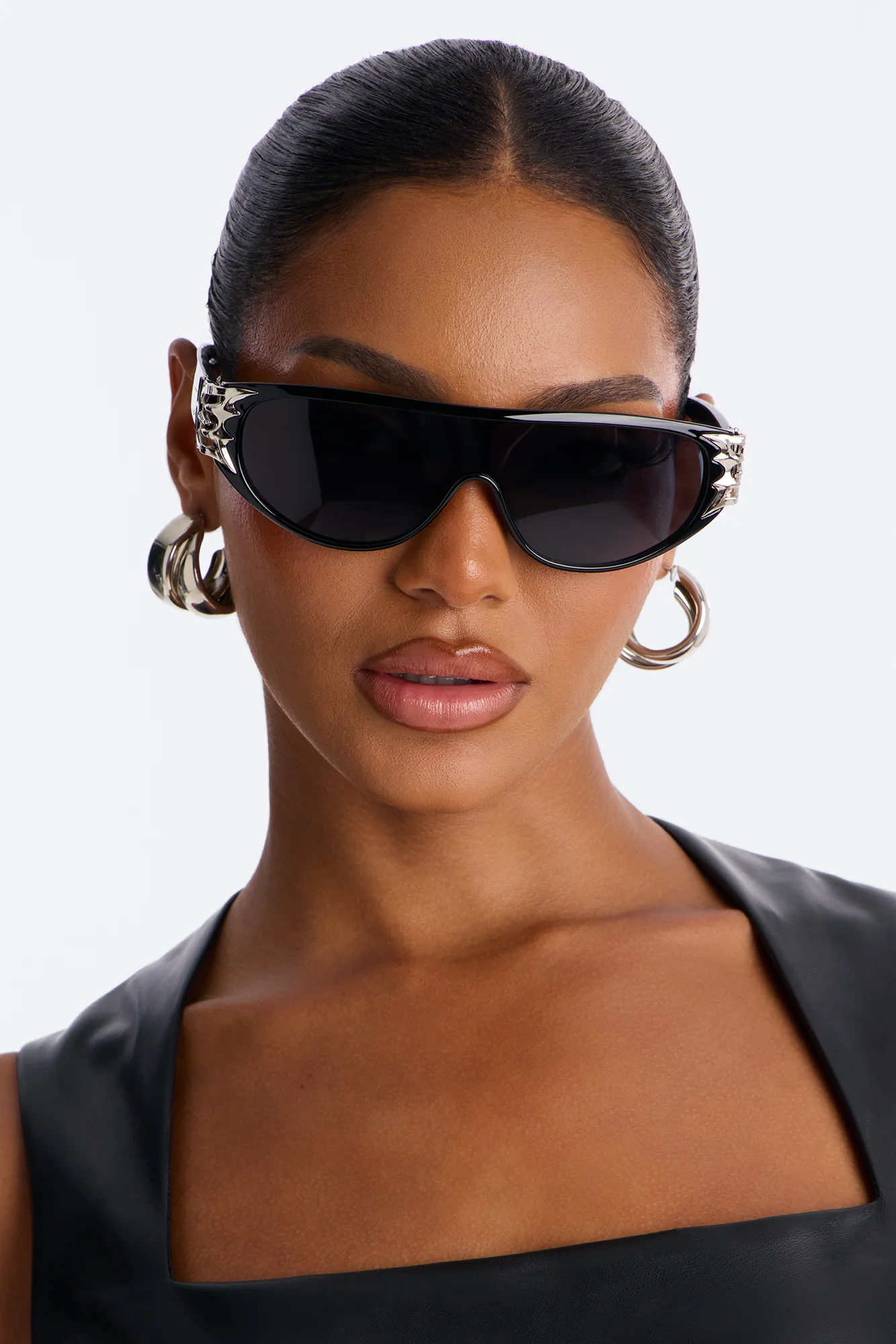 Fearless Gal Sunglasses - Black - Image 2