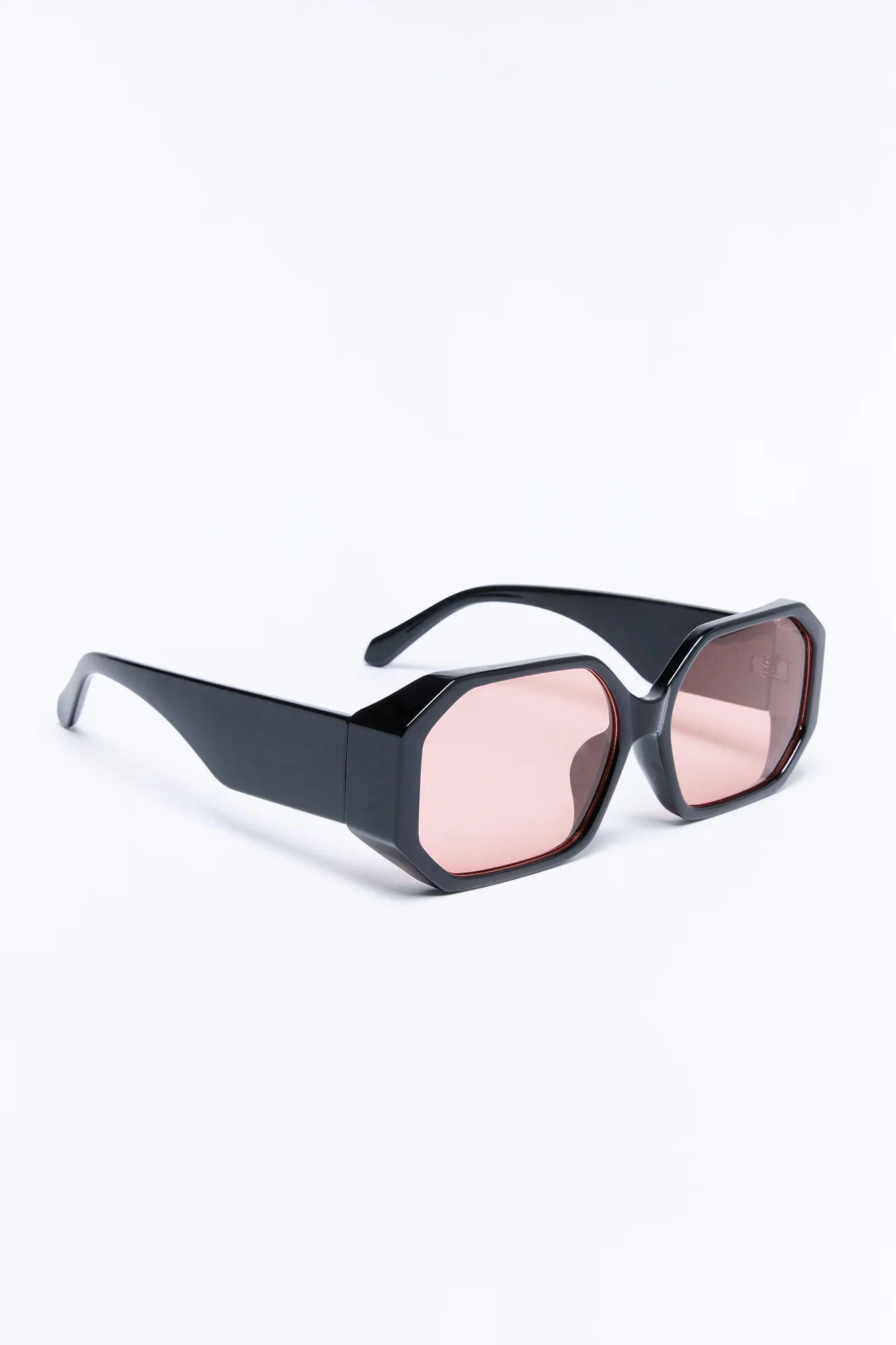 Feel The Beat Sunglasses - Black/Pink - Image 4