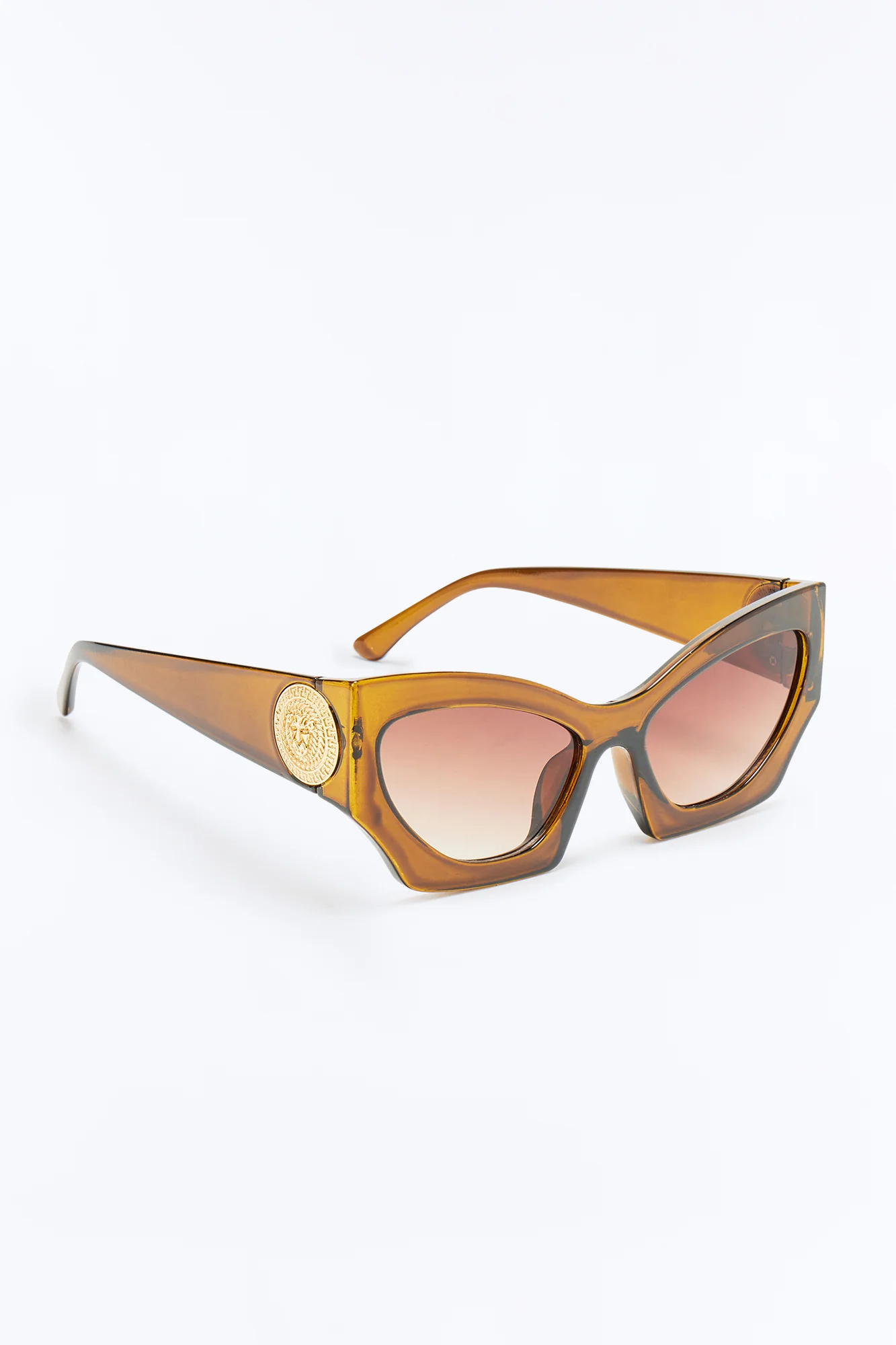Fierce Frames Sunglasses - Brown - Image 4