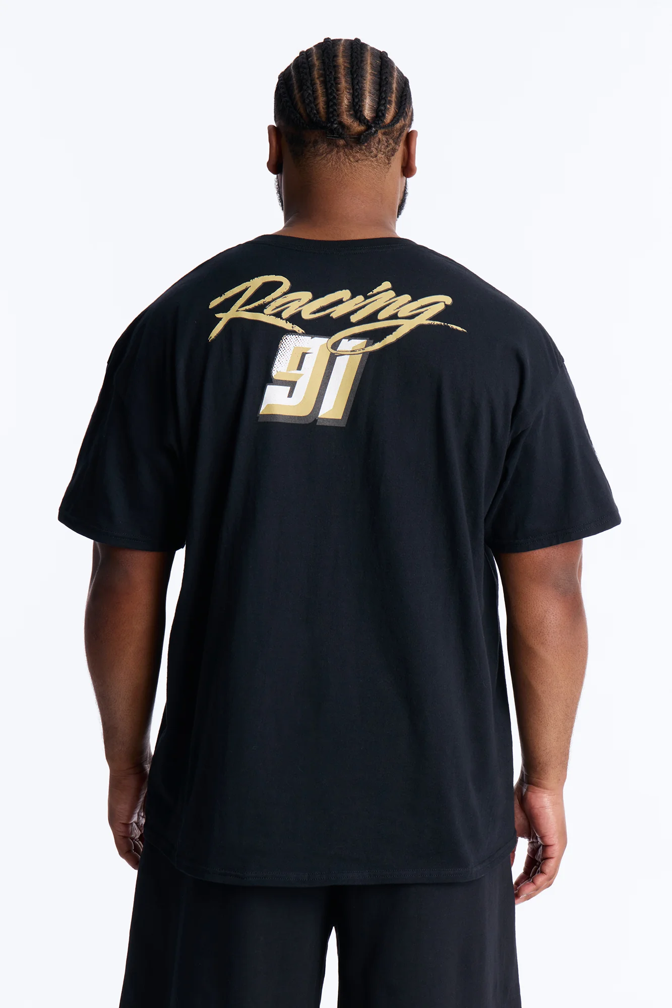 Final Lap Racing Short Sleeve Tee - Black - Image 8