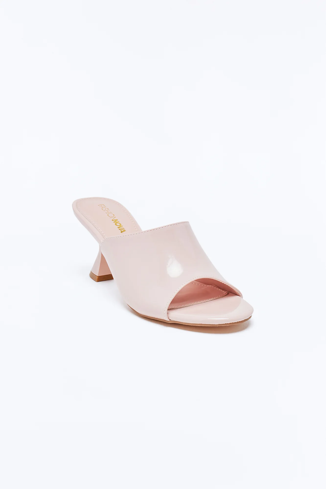 Fiora Patent Heels - Blush - Image 2