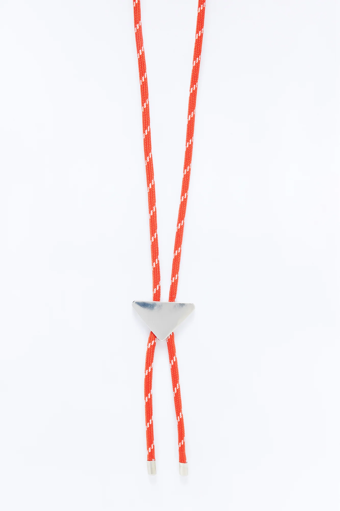 Fire Bungee Cord Necklace - Orange/combo - Image 3