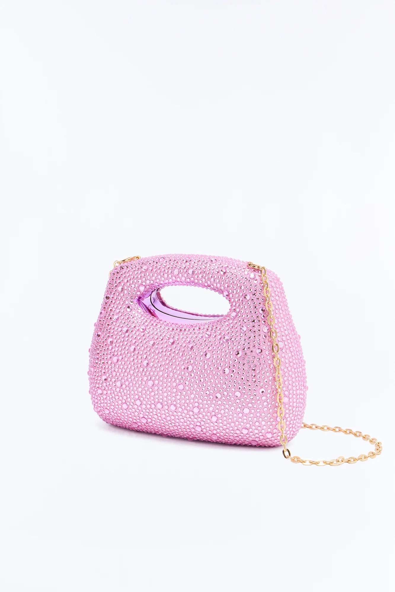 Fireworks Rhinestone Clutch - Pink - Image 2
