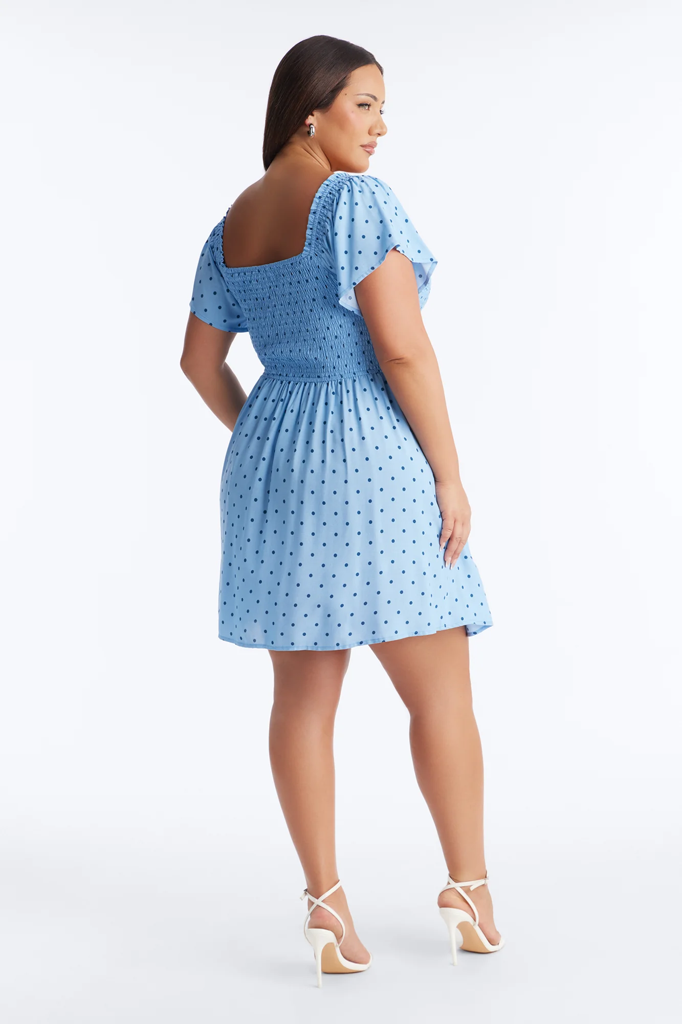 Flower Child Floral Mini Dress - Blue/combo - Image 7