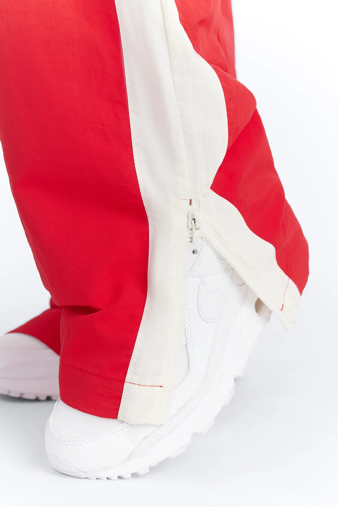 Fly Girl Era Color Block Windbreaker Pant″ - Red - Image 4