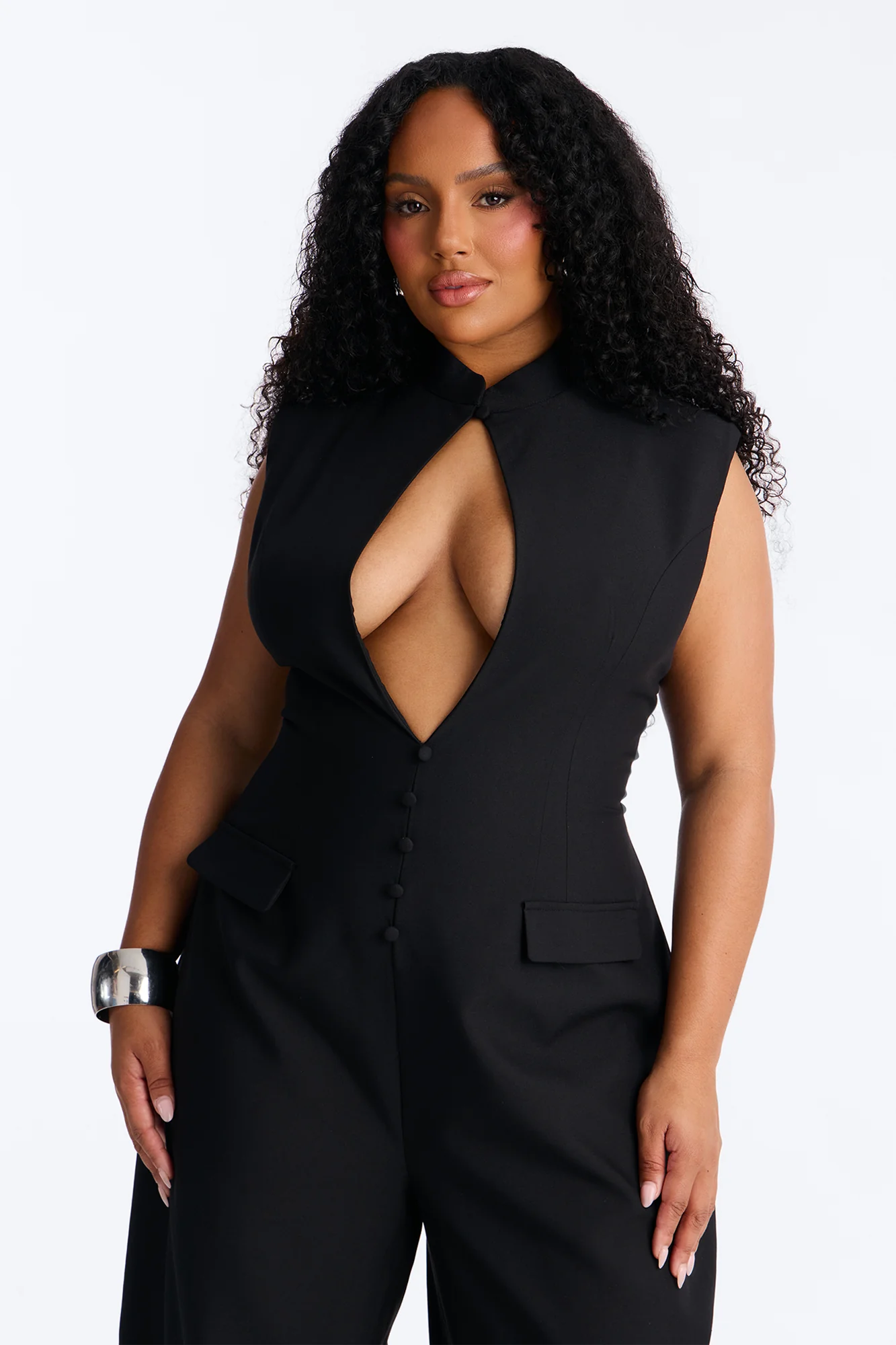 For Keeps Utility Jumpsuit - Black - Image 6