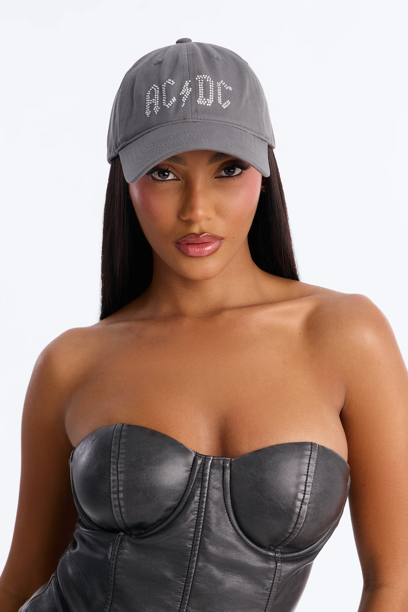 Forever ACDC Baseball Hat - Grey - Image 3