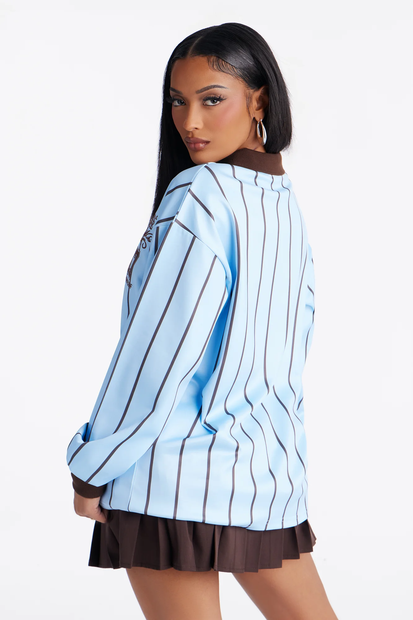 Fort Sports Pinstripe Jersey - Blue/combo - Image 4