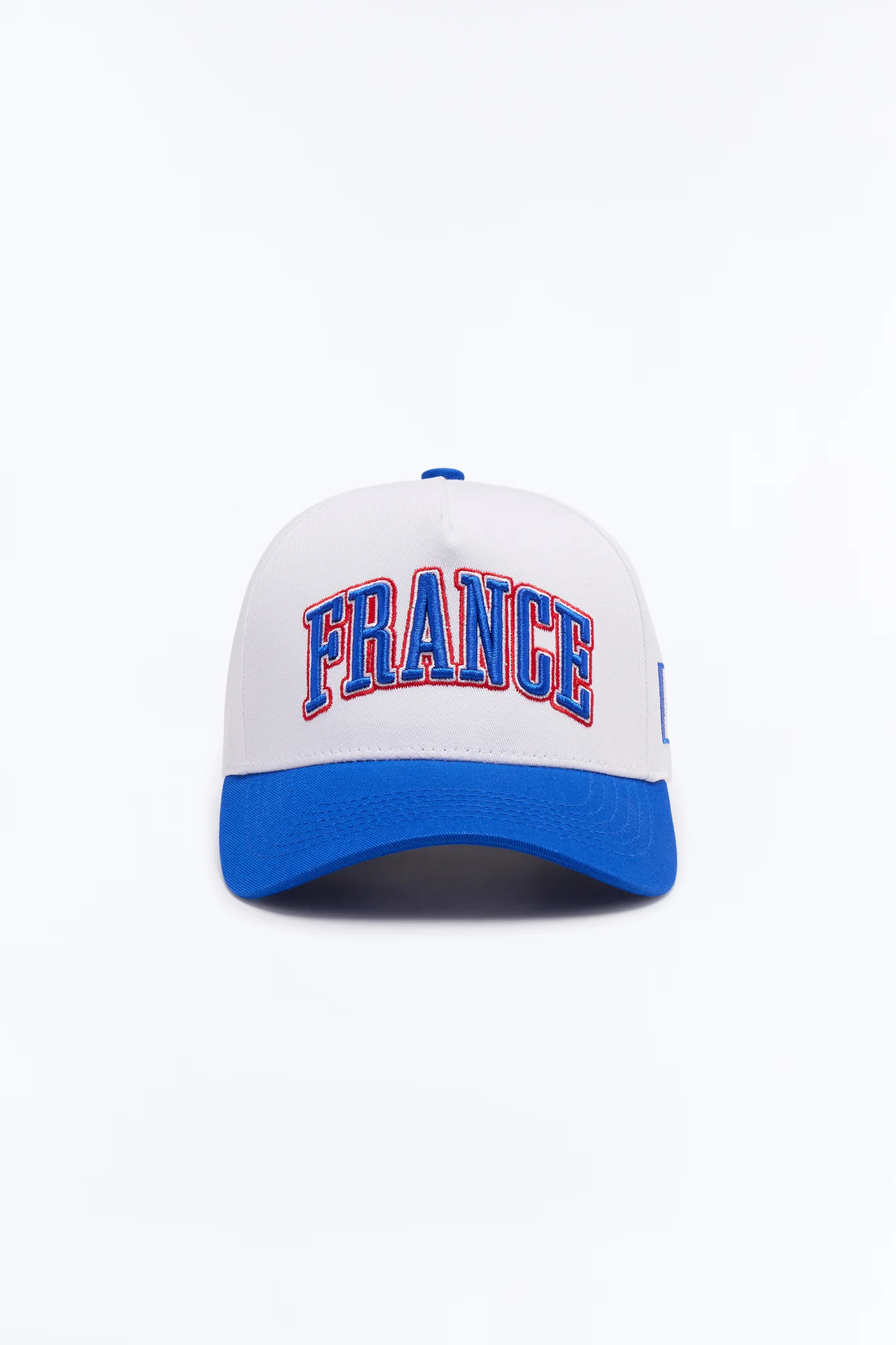 France Love Baseball Hat - White/Blue - Image 4