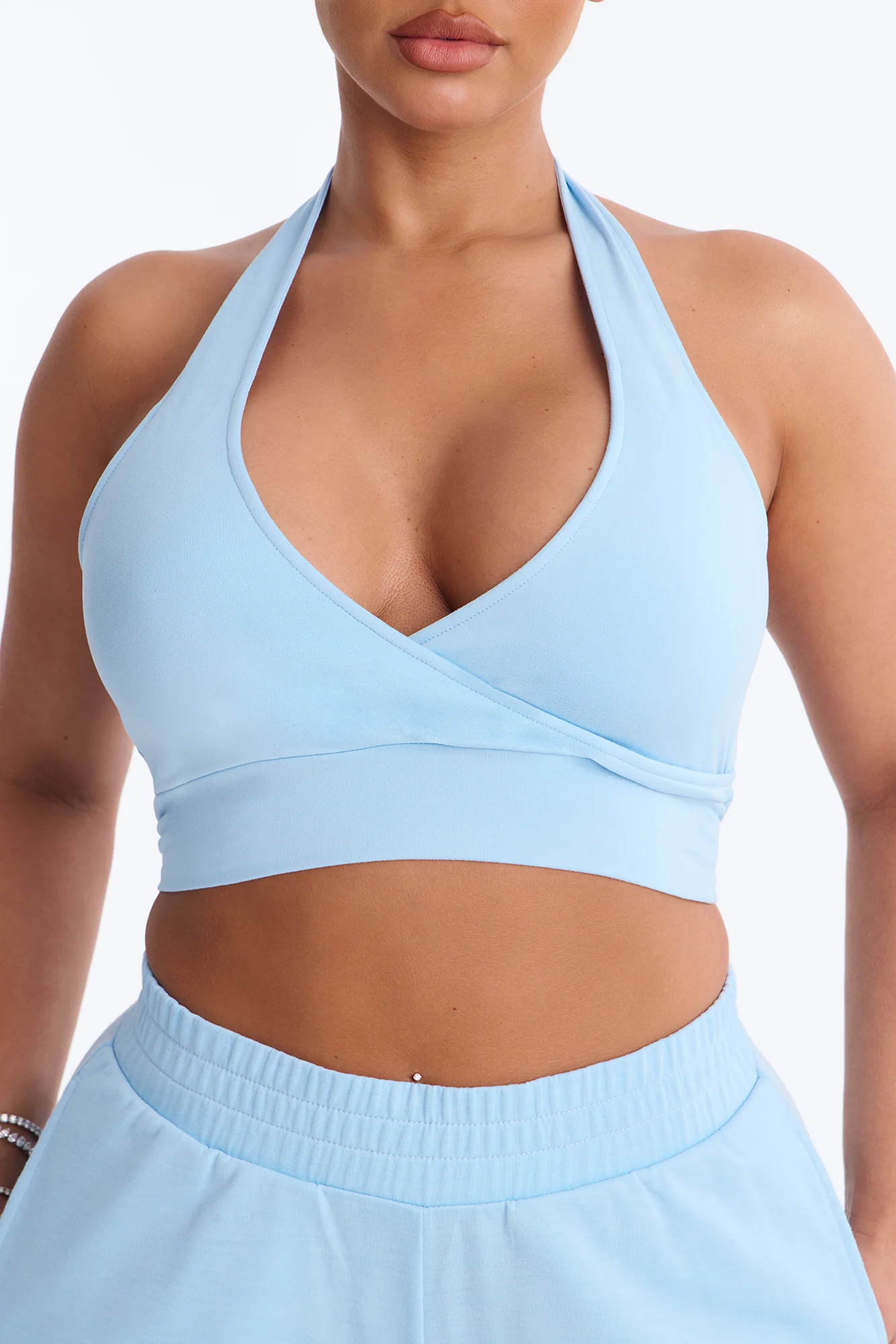 Fridah Sports Bra Short Set - Blue - Image 3