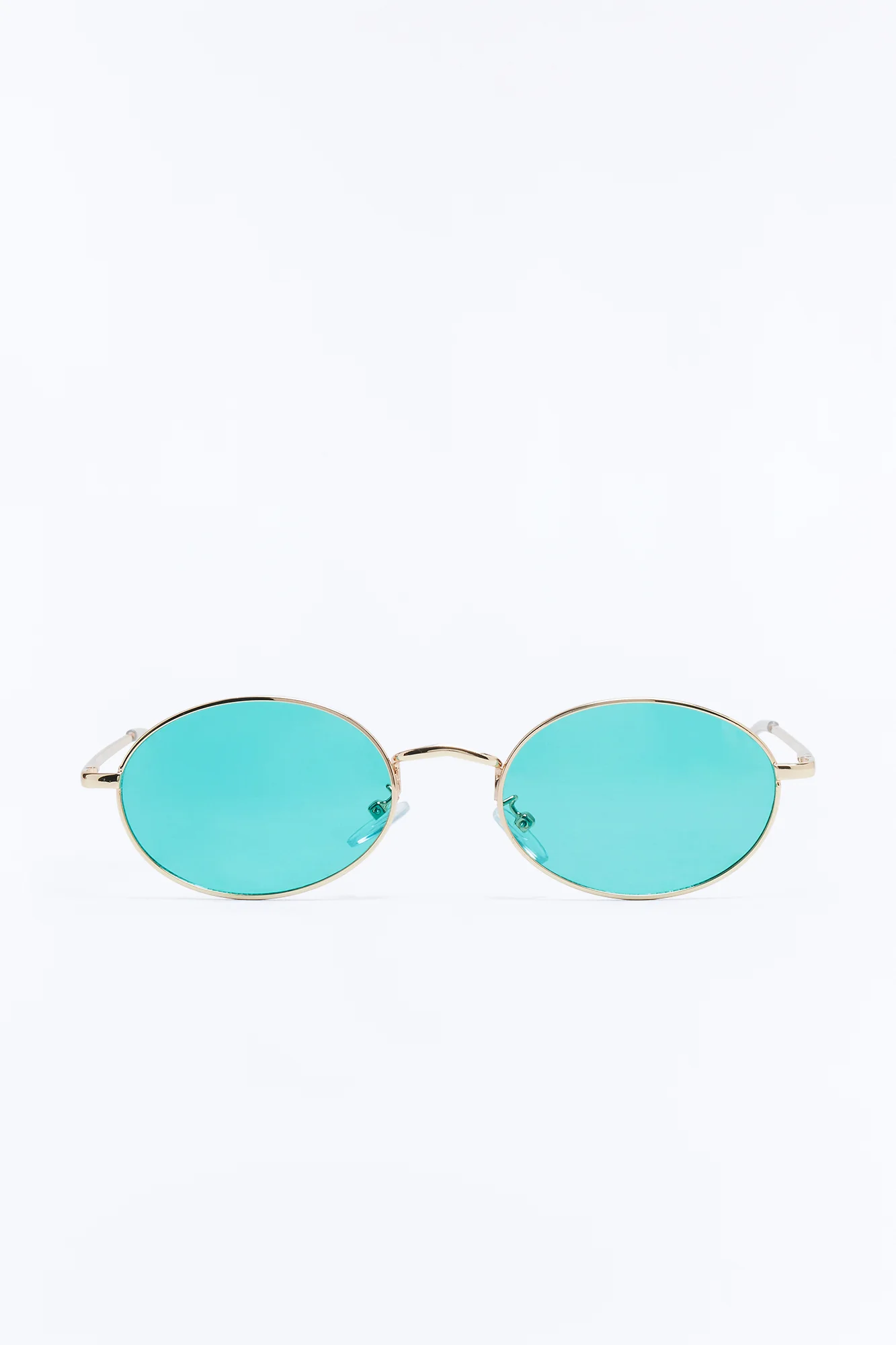 Funk Town Sunglasses - Silver/Blue - Image 3