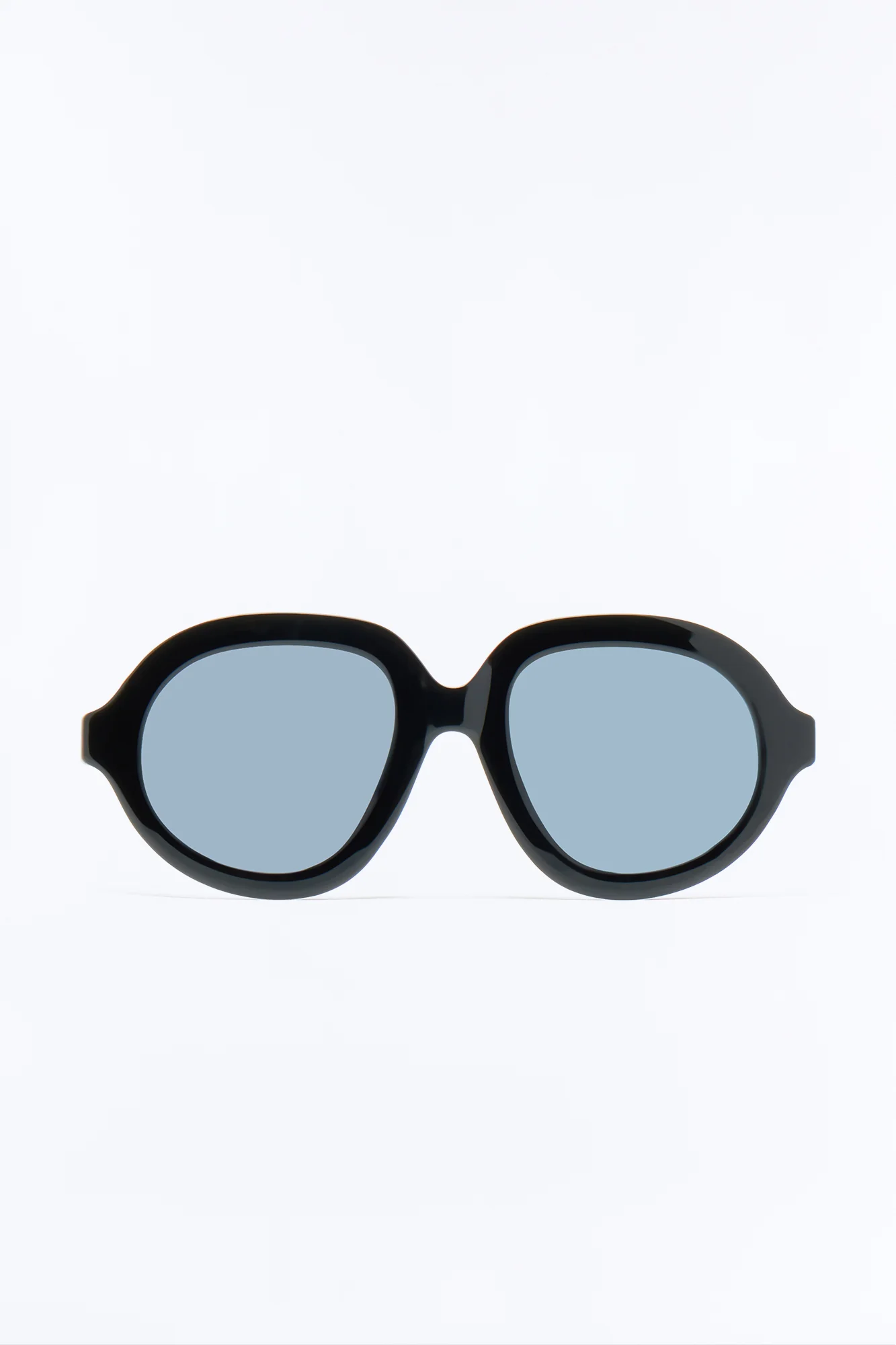 Funky Circle Sunglasses - Black - Image 3