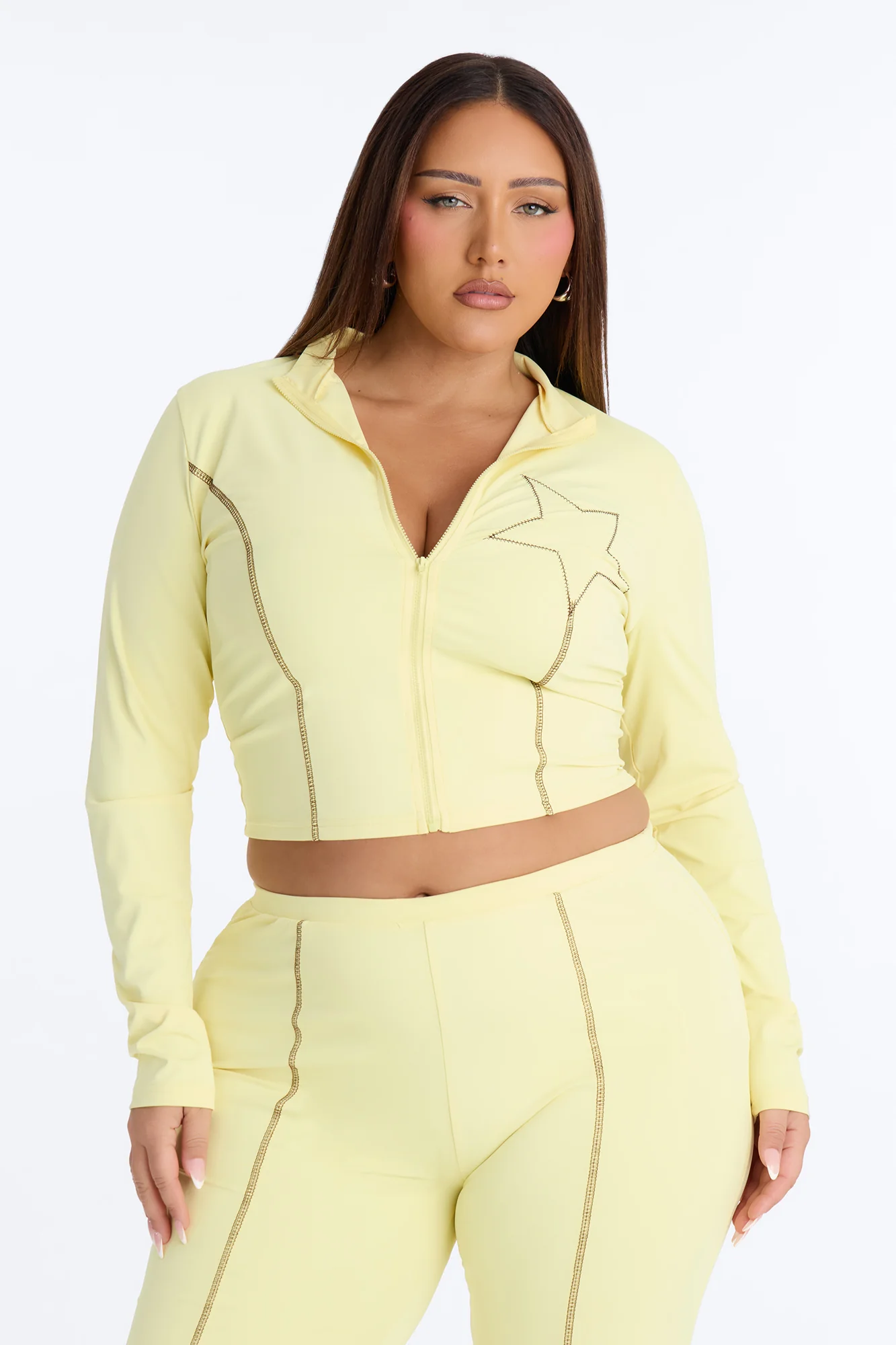 Future Star Flare Pant Set - Yellow - Image 6