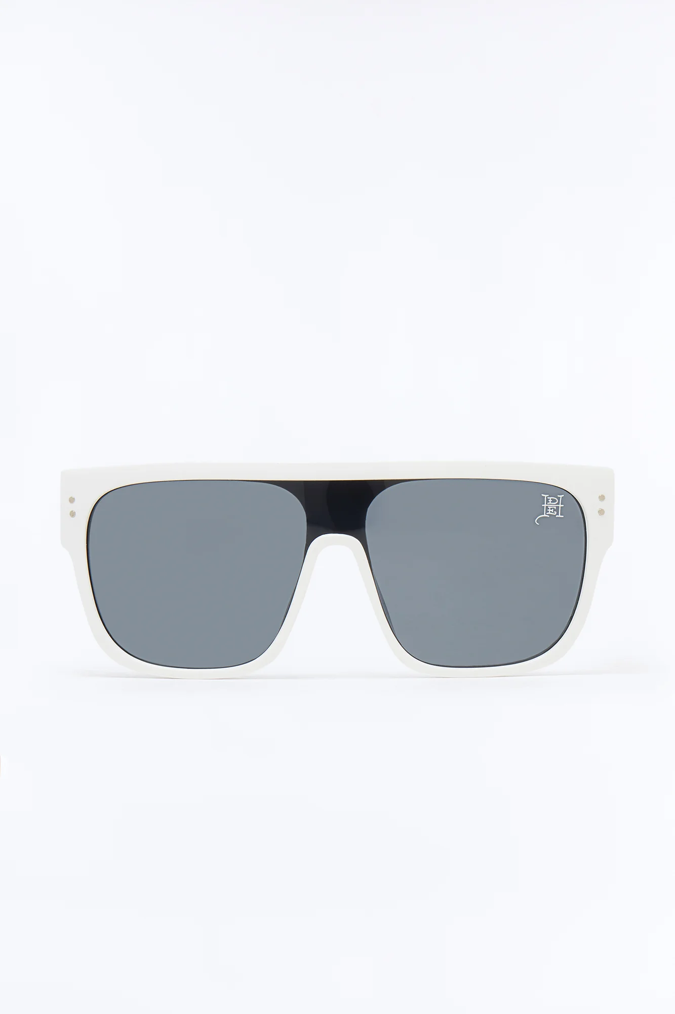 Future Tense Ed Hardy Shield Sunglasses - White - Image 3
