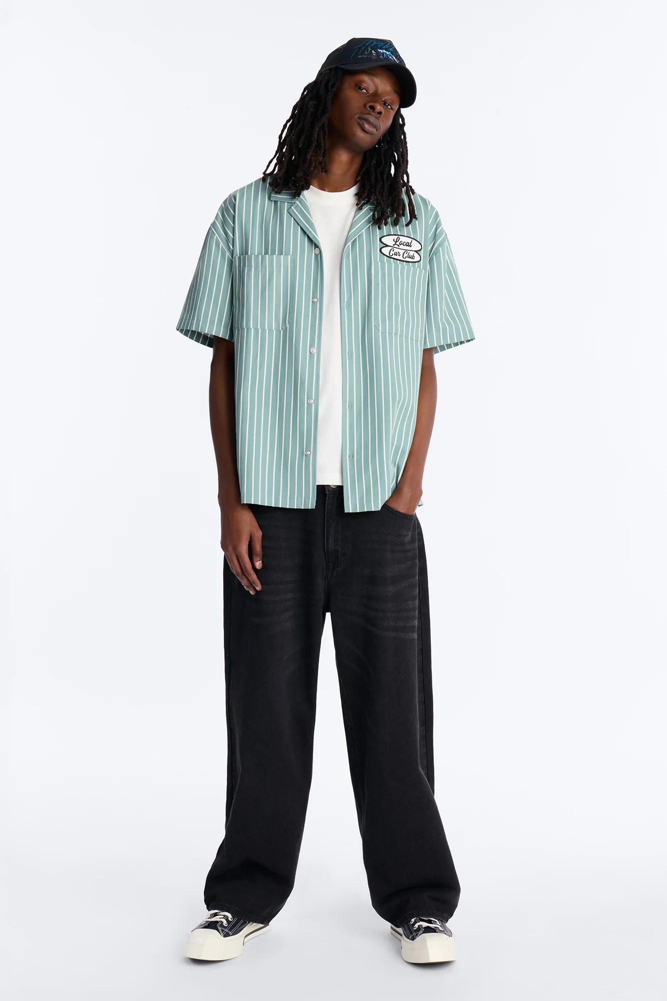 Garage Inn Mechanic Shirt - Green - Image 2