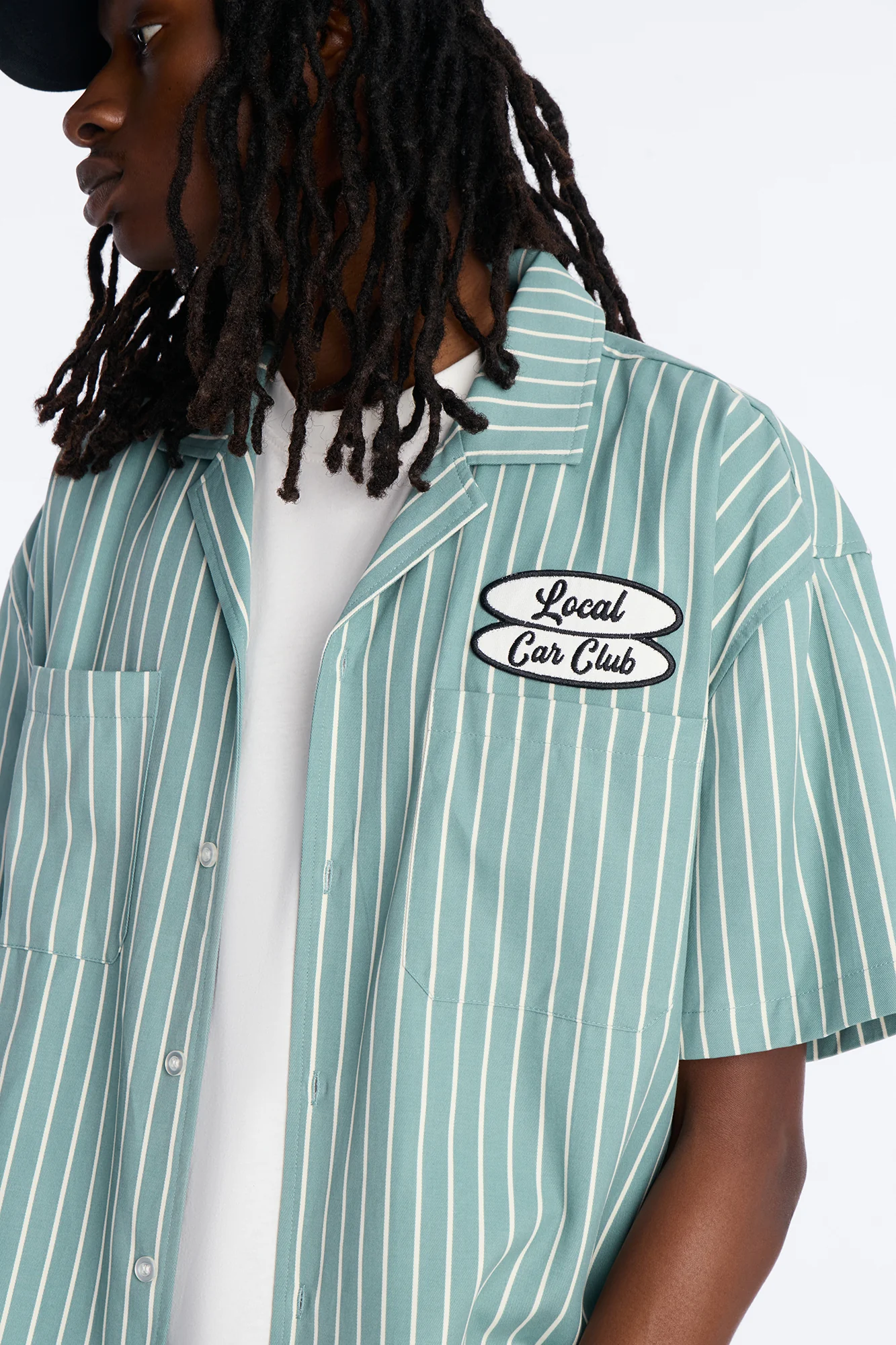 Garage Inn Mechanic Shirt - Green - Image 3