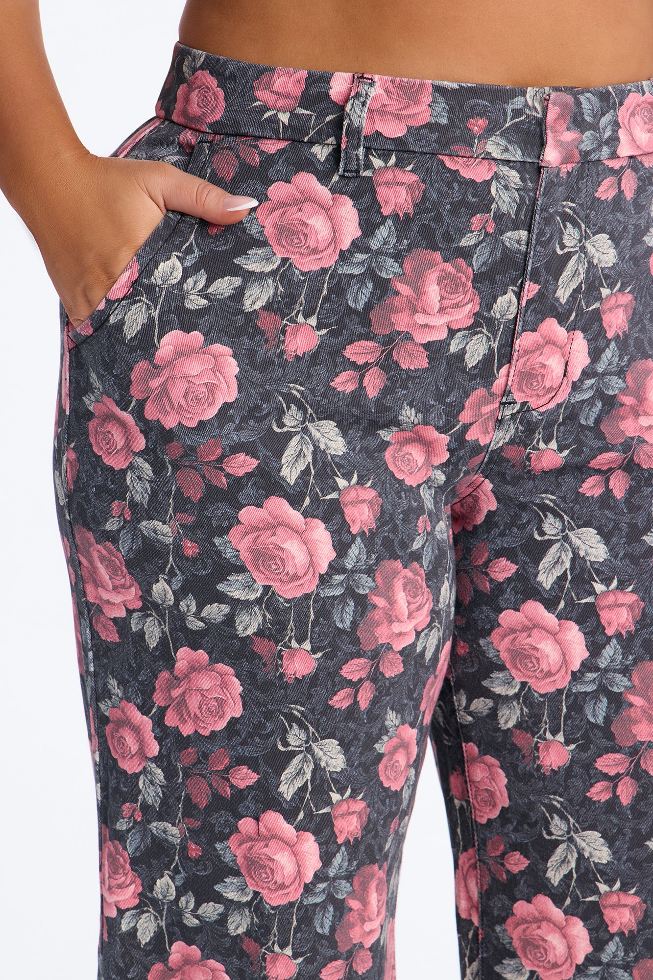 Garden Of Love Trouser Wide Leg Jeans - Black/combo - Image 7