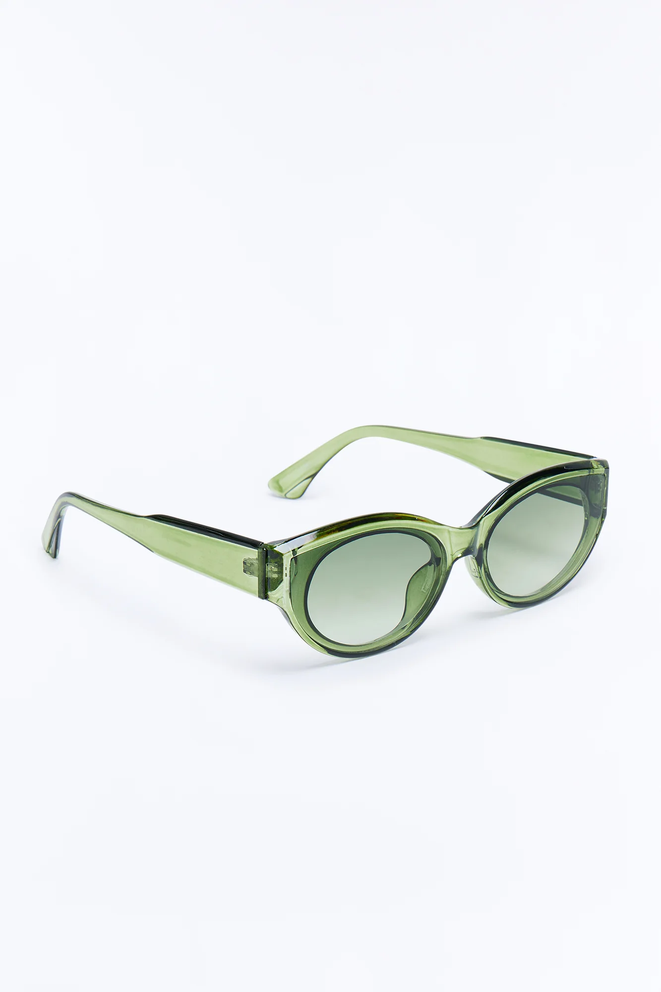 Give Me Fever Circular Sunglasses - Green - Image 4