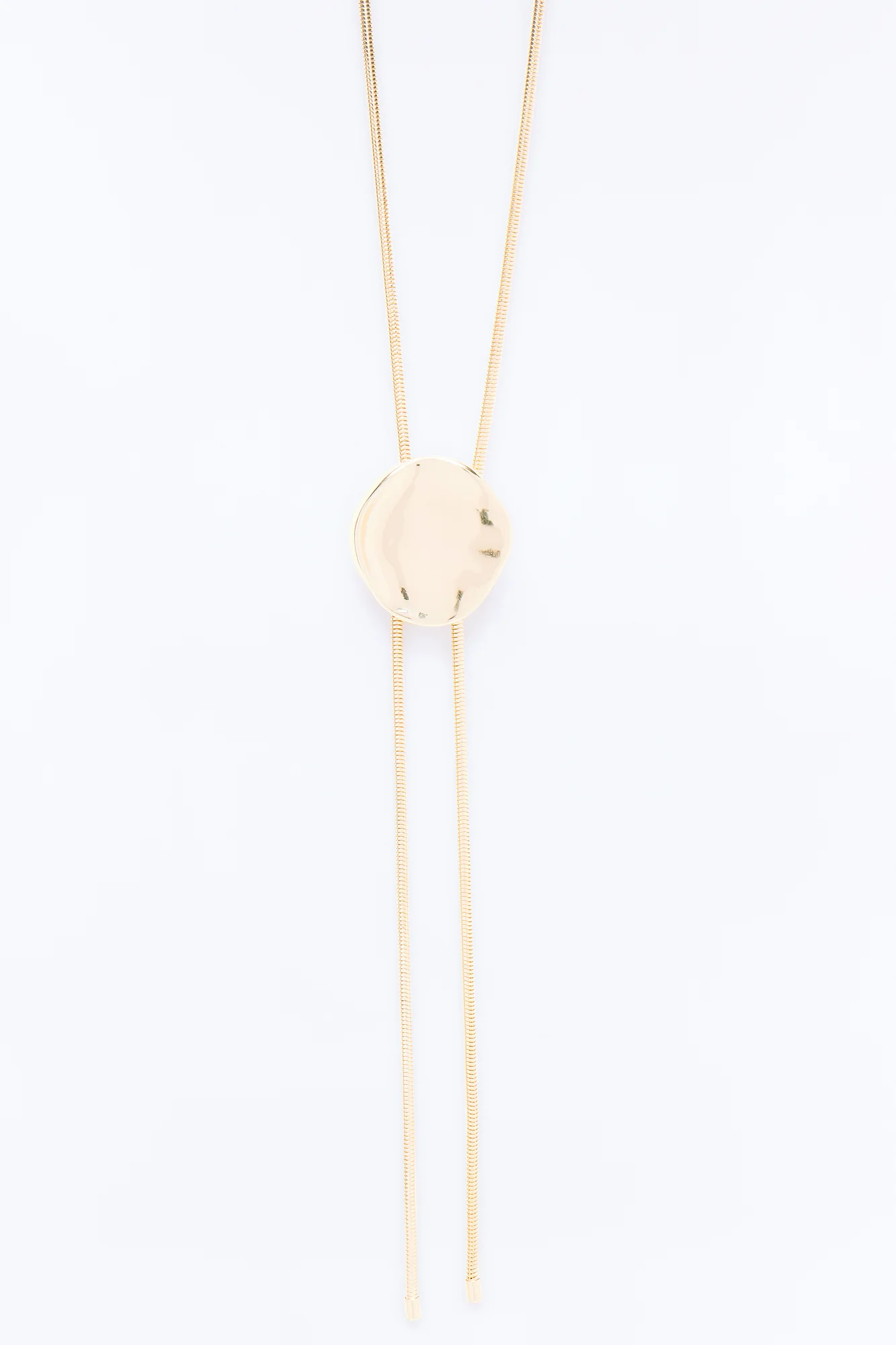 Glided Edge Bolero Necklace - Gold - Image 3