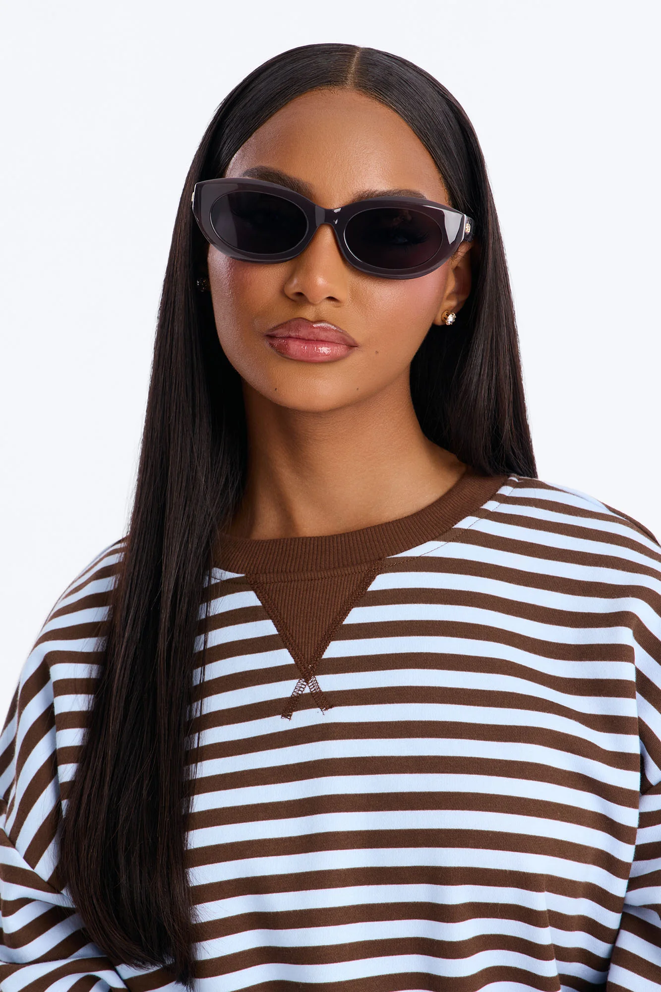 Gloss Gal Sunglasses - Brown - Image 2