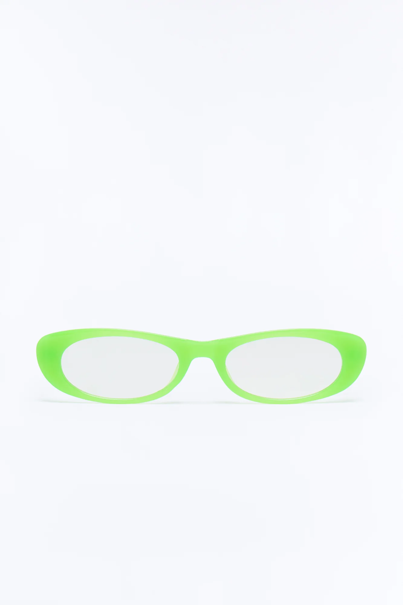 Glow Stick Blue Light Glasses - Neon Green - Image 3