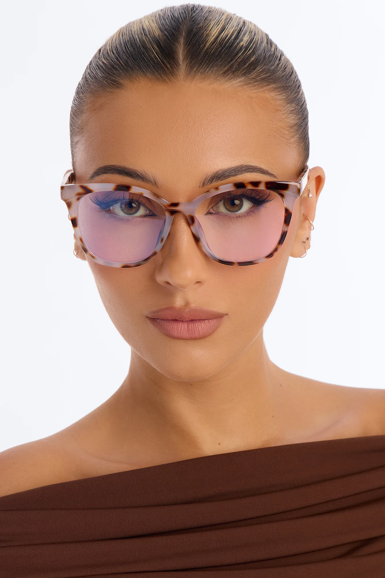 Go Get Em Girl Blue Light Sunglasses - Tortoise