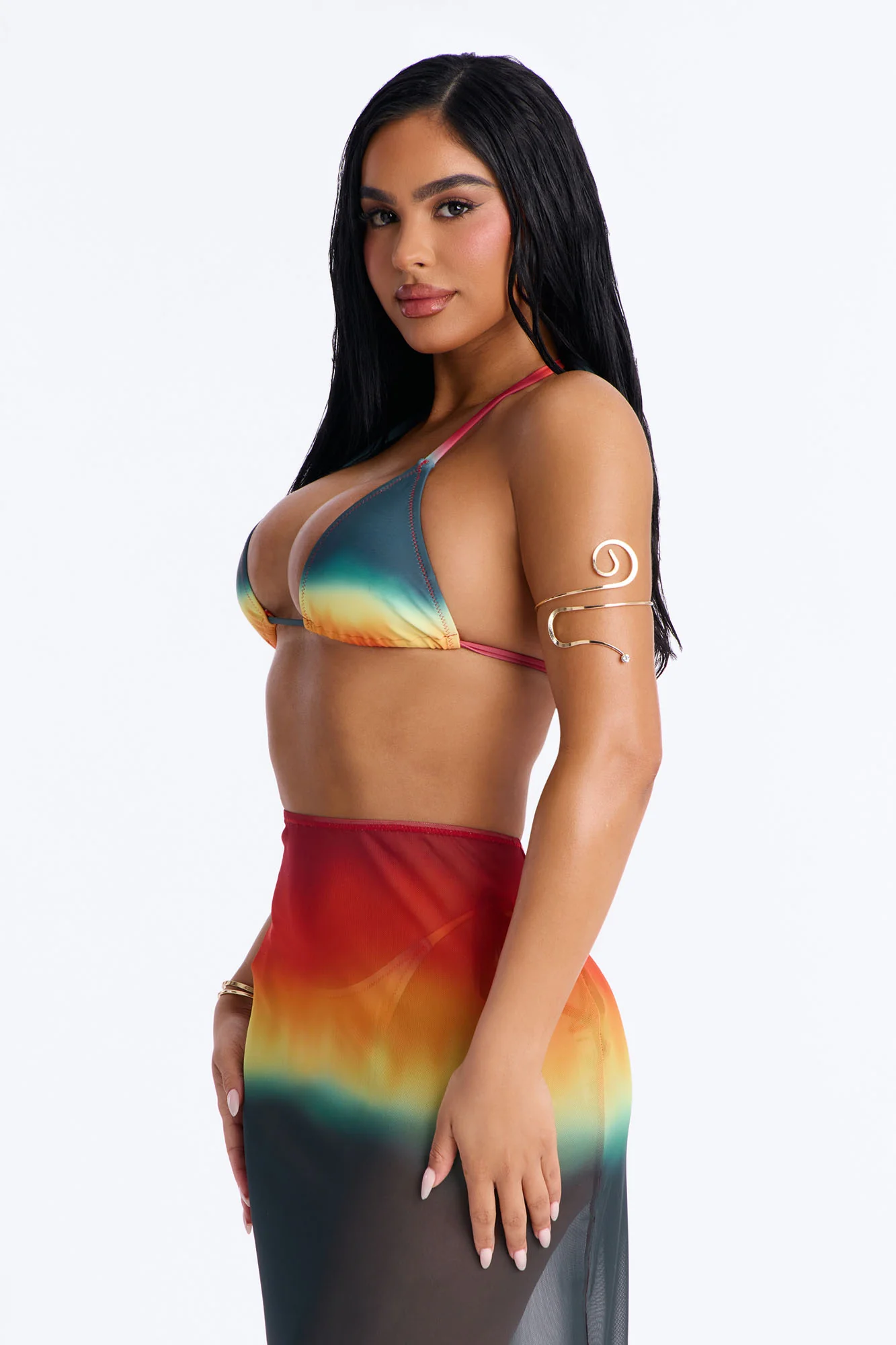 Goddess Energy Arm Cuff - Gold - Image 2