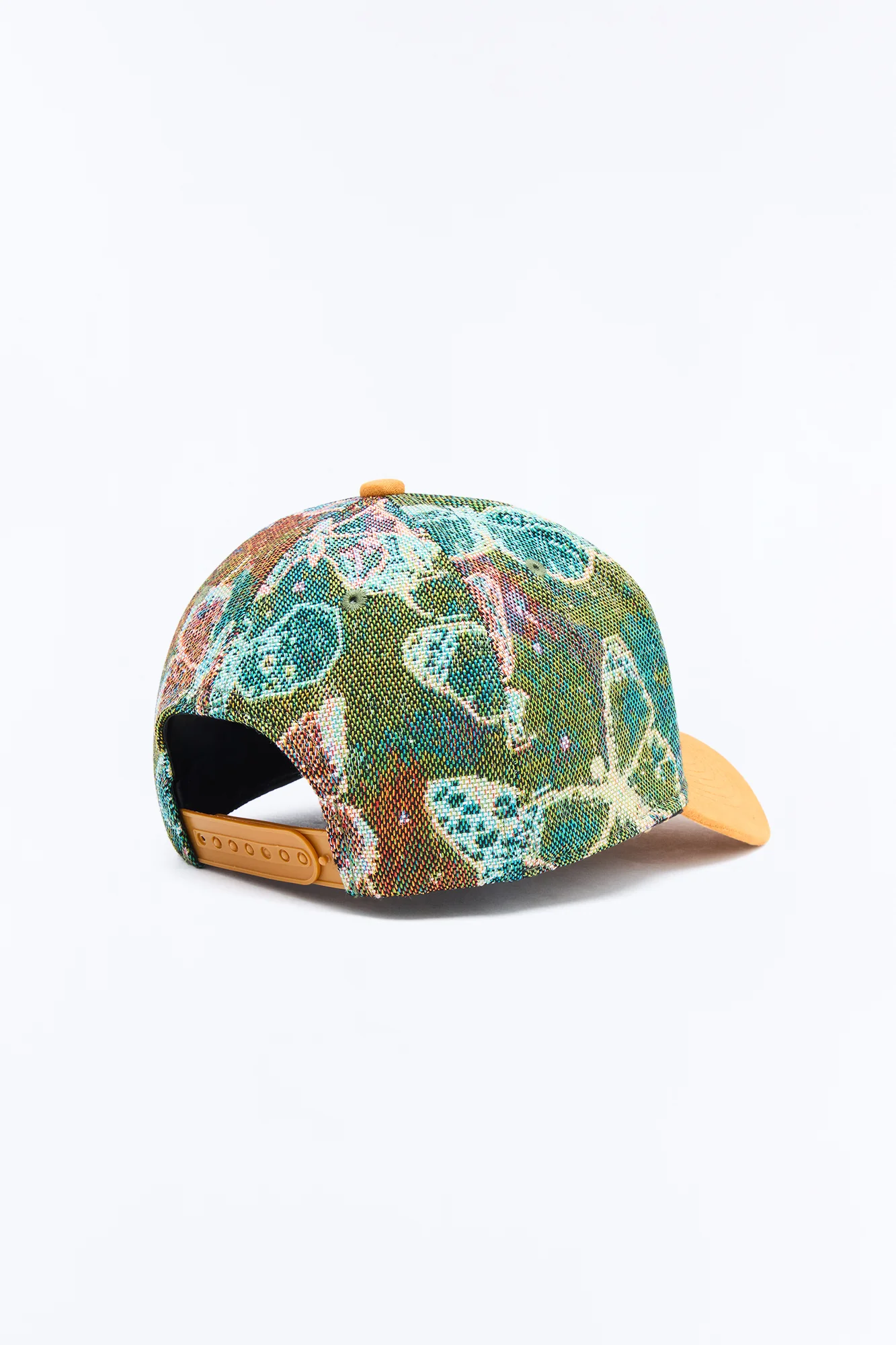 God's Favorite Tapestry Snapback Cap - Multi Color - Image 2