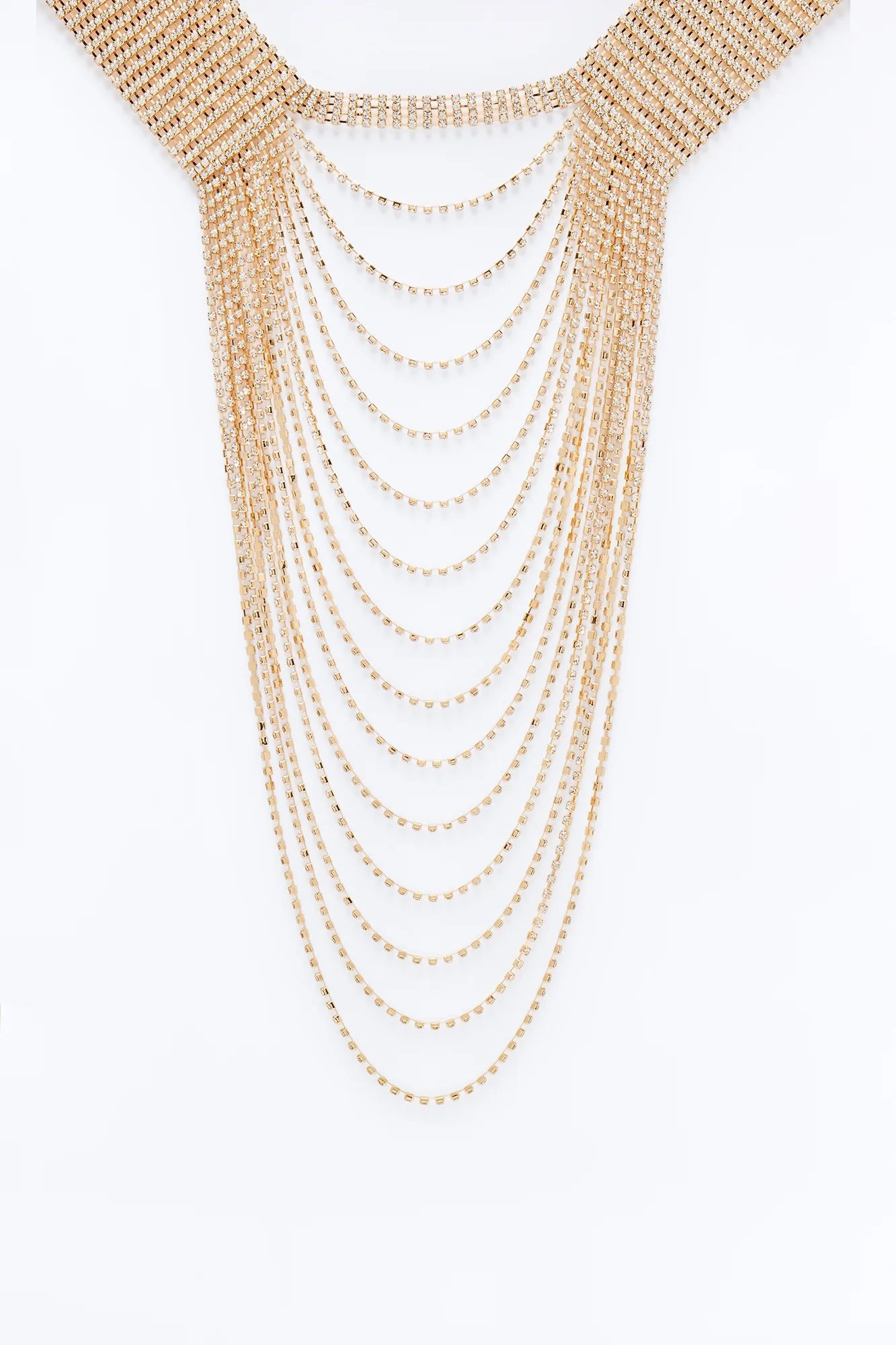 Golden Hour Moment Layered Neckalce - Gold - Image 3