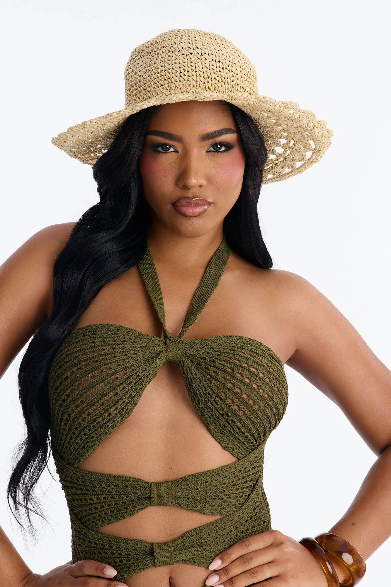 Good Girls Straw Sun Hat - Natural