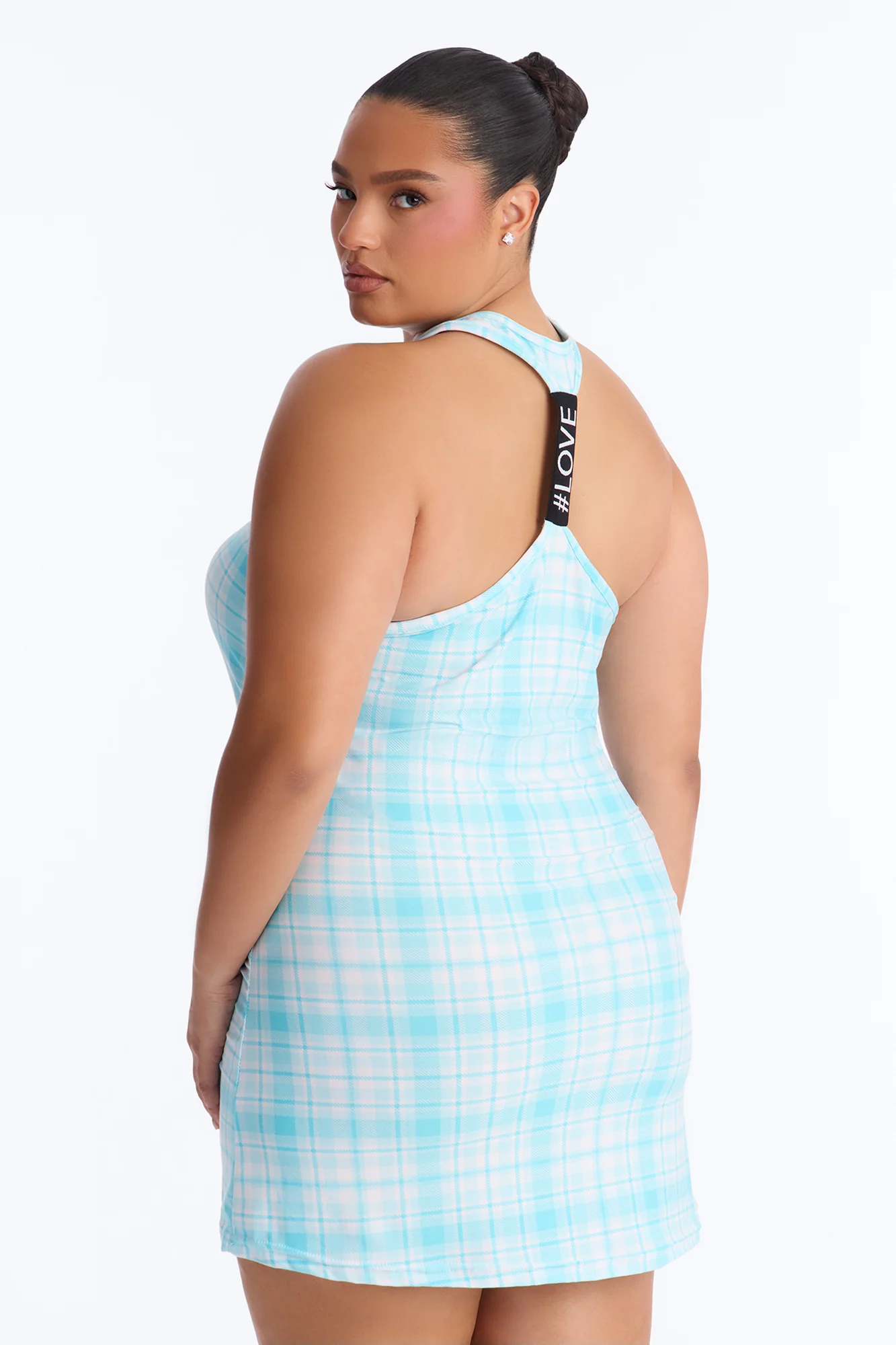 Good Morning PJ Sleep Dress - Light Blue - Image 5