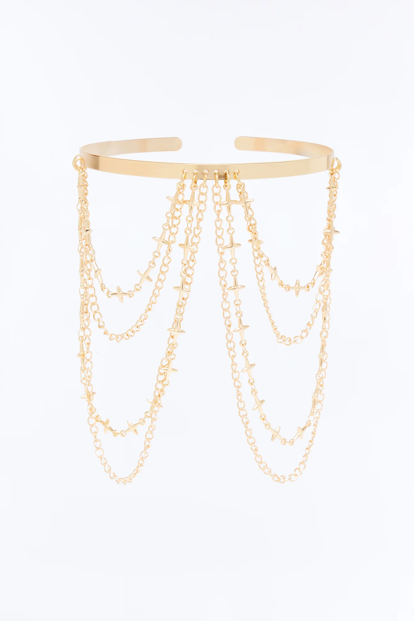 Grace Arm Cuff - Gold - Image 2