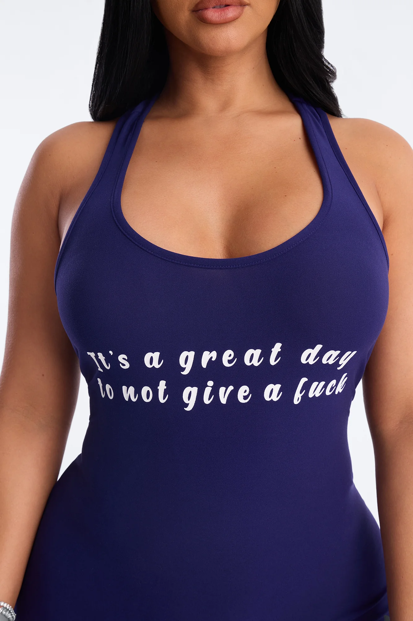 Great Day PJ Sleep Dress - Blue - Image 2