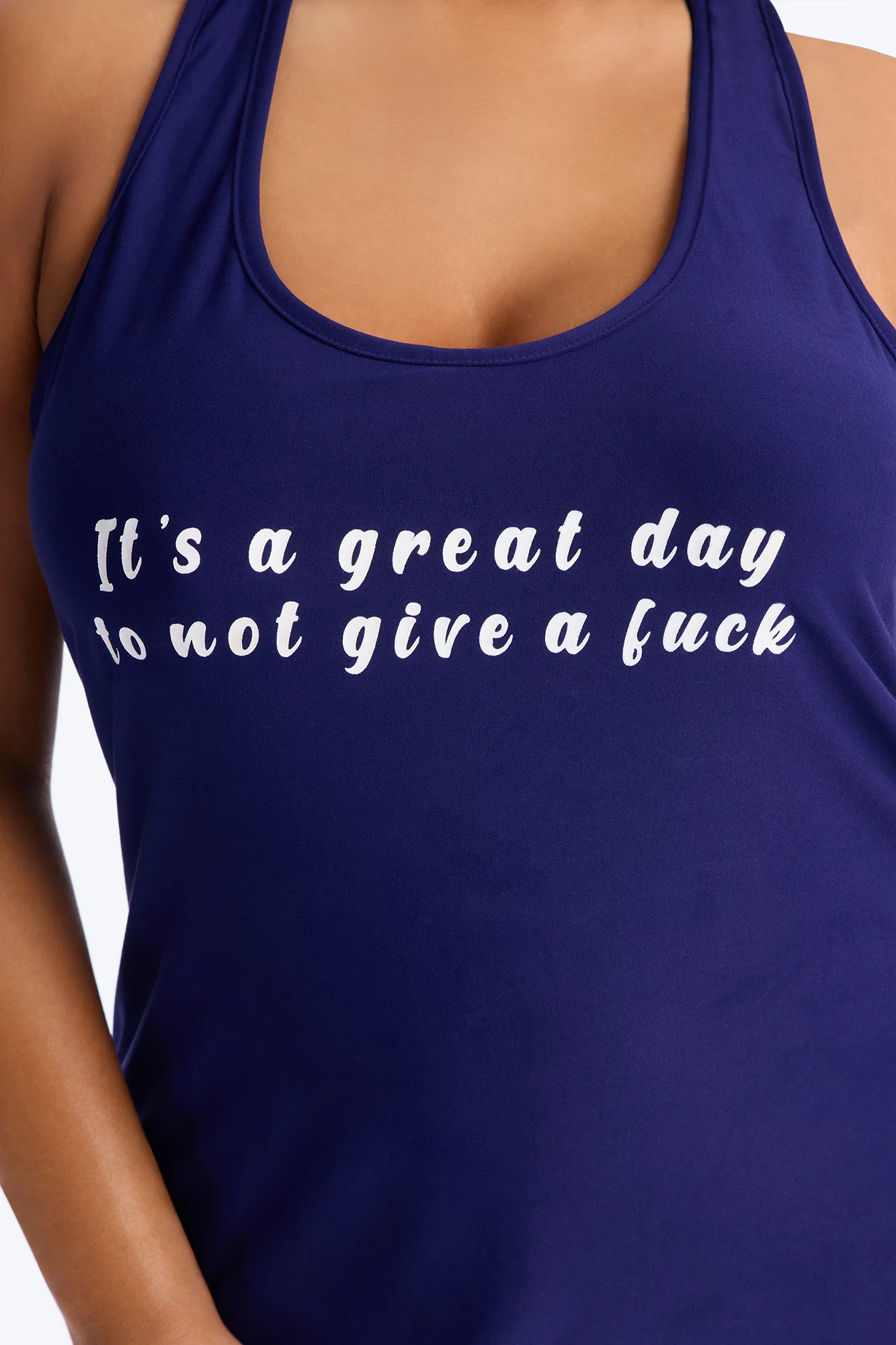 Great Day PJ Sleep Dress - Blue - Image 5