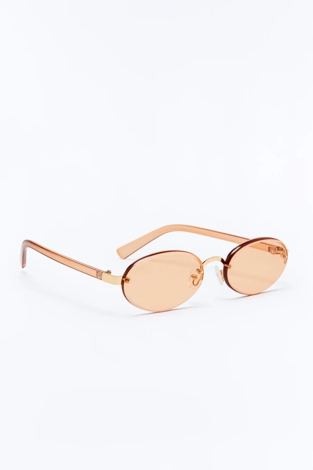 Groovy Curves Sunglasses - Taupe - Image 4