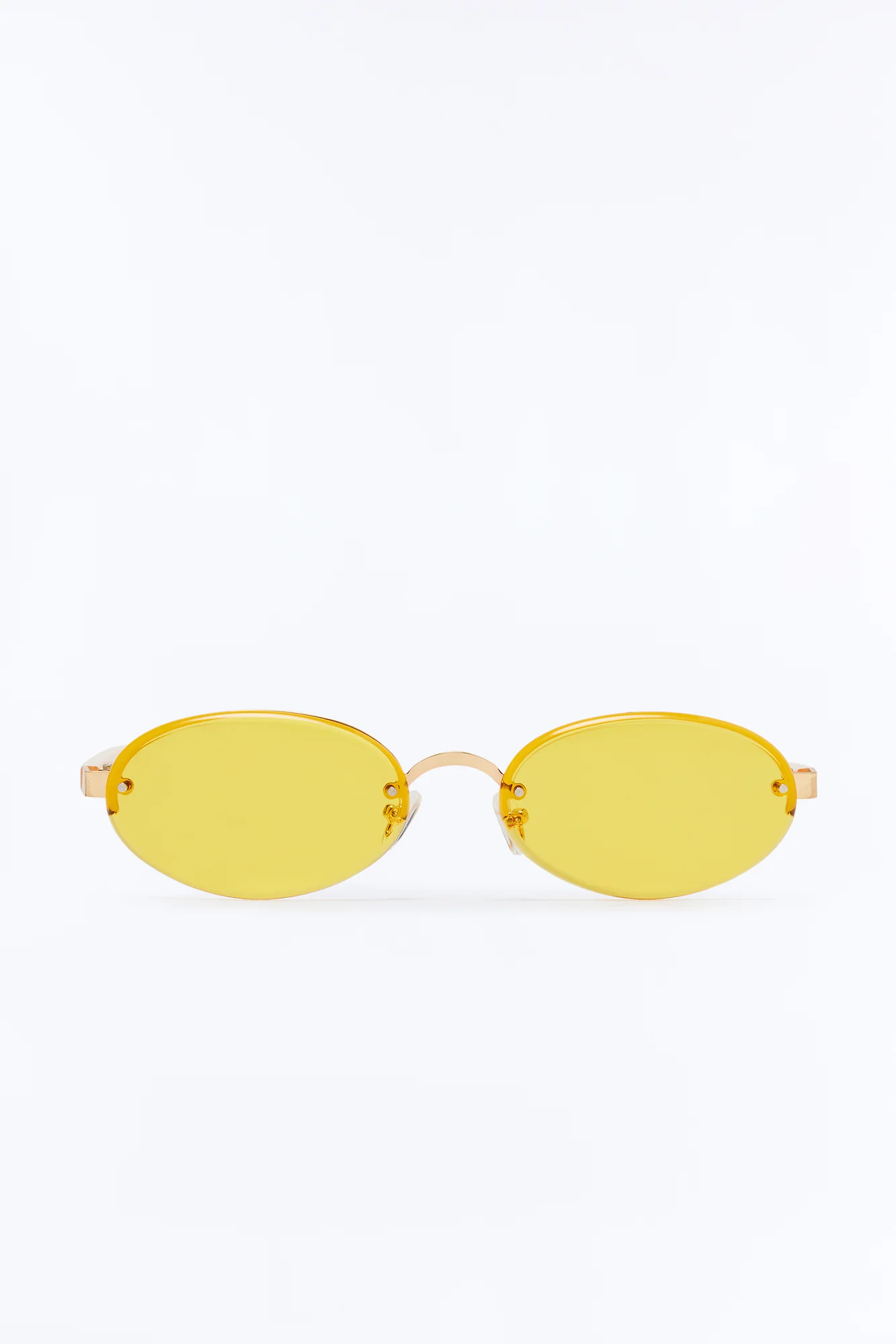 Groovy Curves Sunglasses - Yellow - Image 3