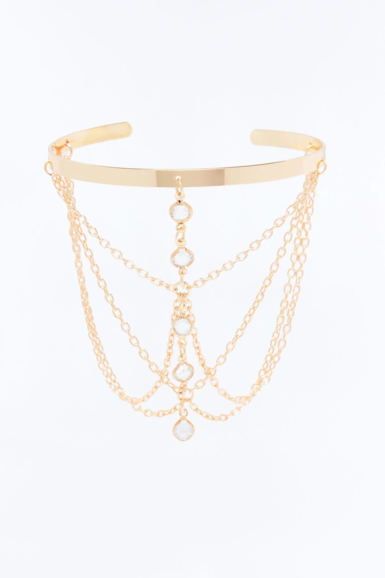 Gypsy Soul Arm Cuff - Gold