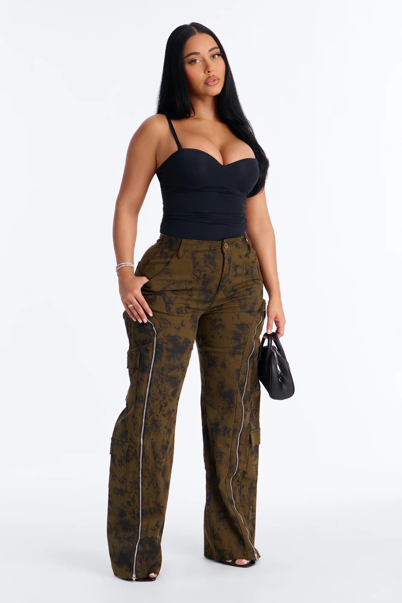 Had You Fooled Mineral Wash Pant - Olive