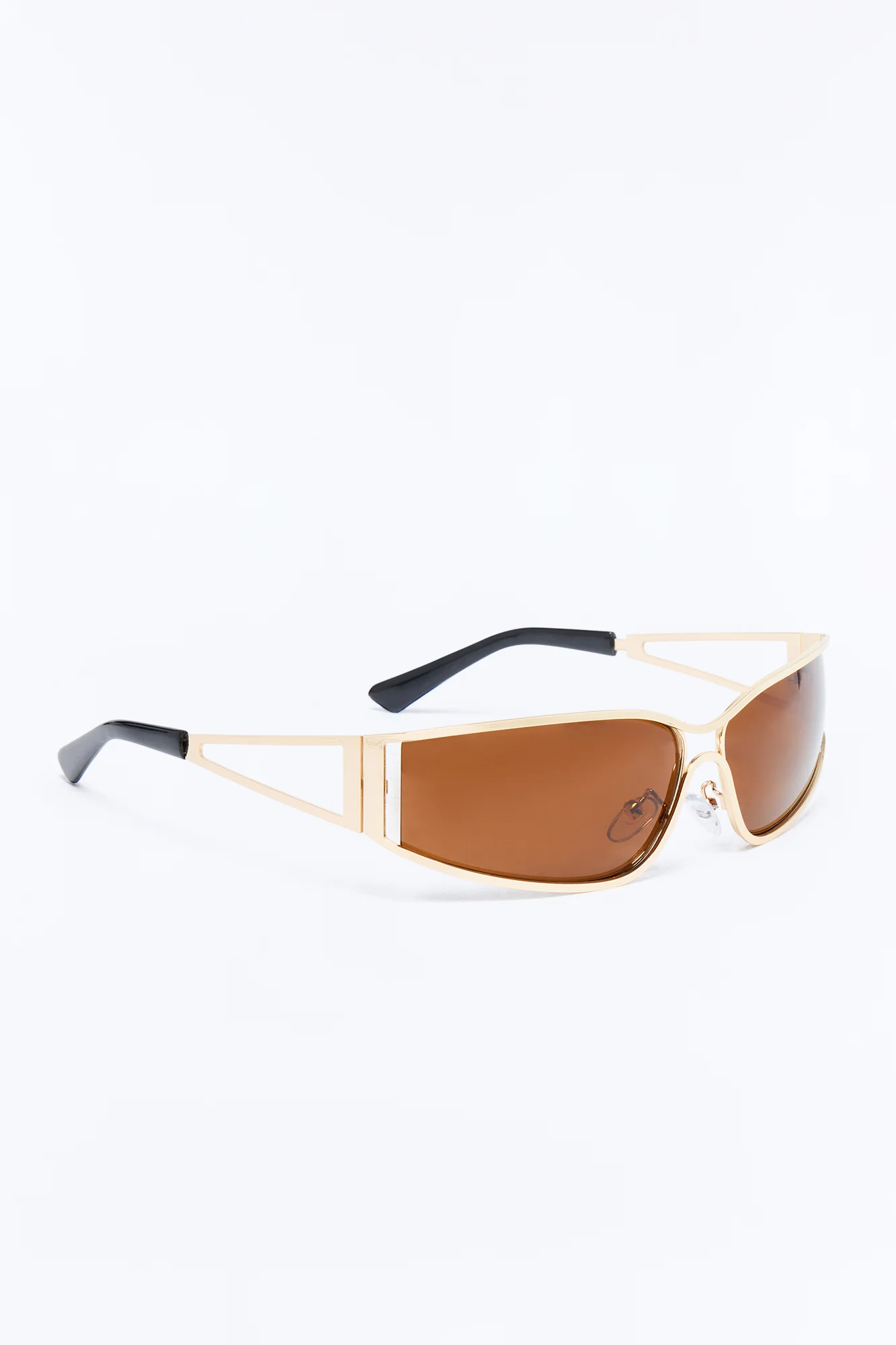 Halo Gaze Glasses - Gold/Brown - Image 4