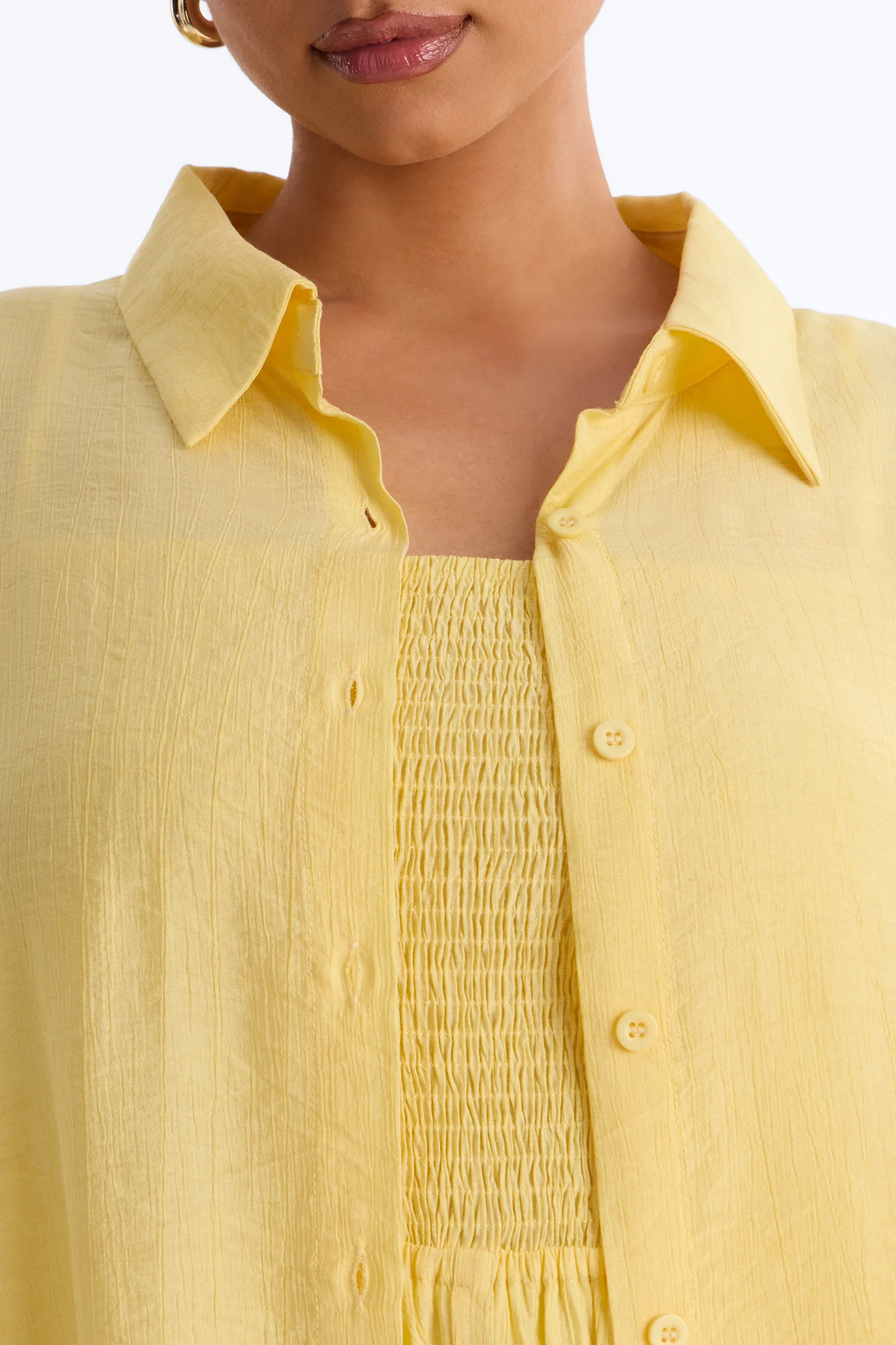 Hamptons Babe Romper Set - Butter Yellow - Image 6