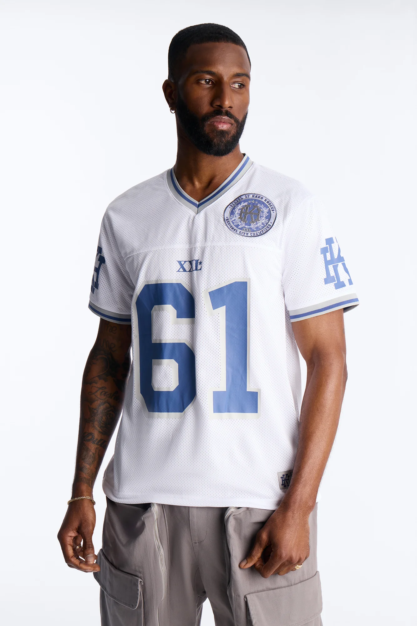Hard Knocks Mesh Jersey - White