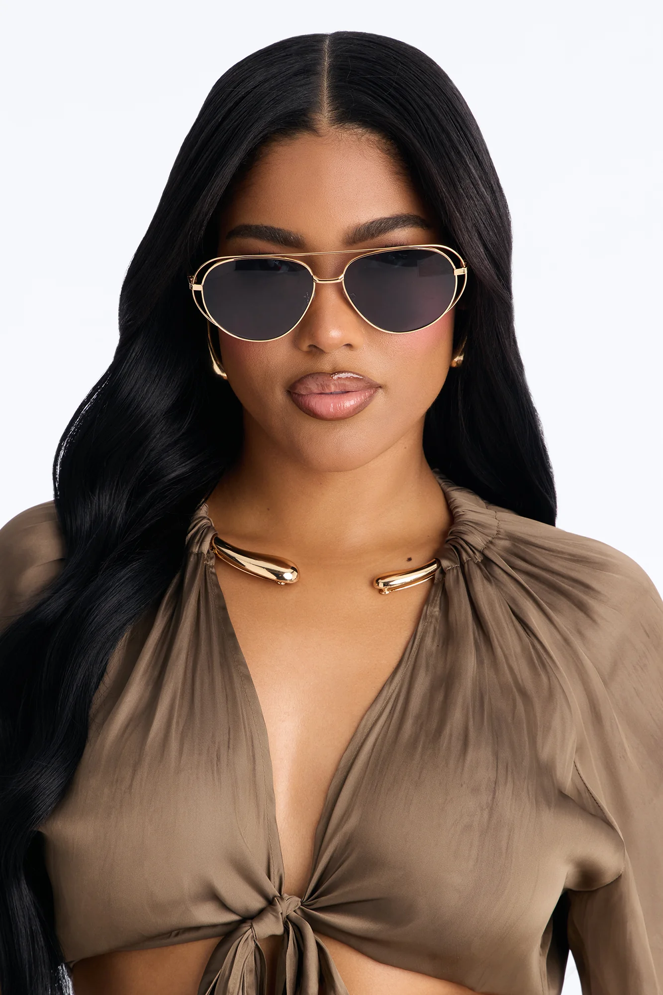 Head Rush Sunglasses - Gold