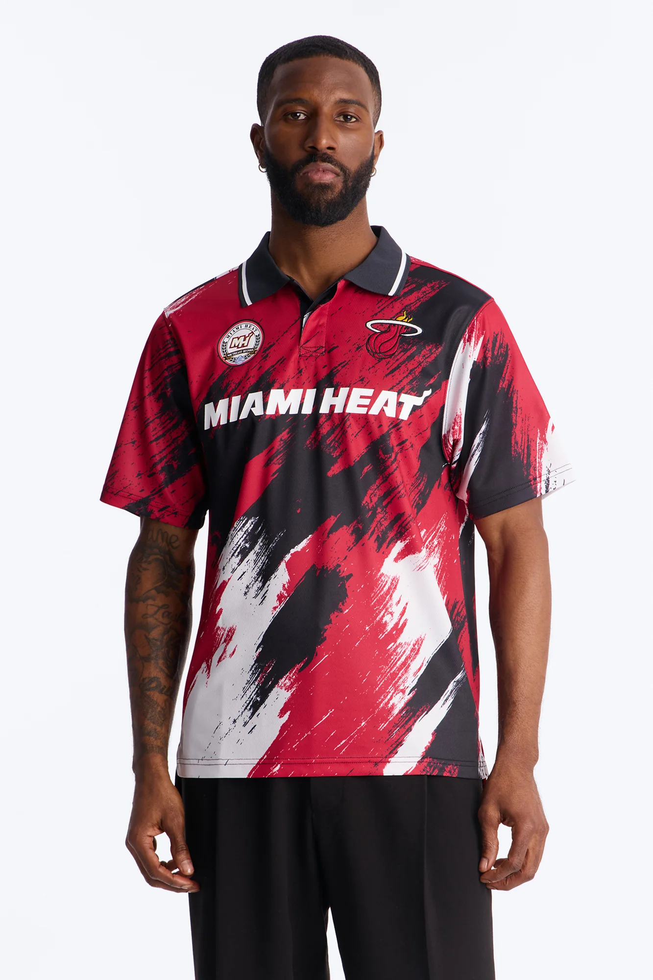 Heat Copacabana Soccer Top - Black