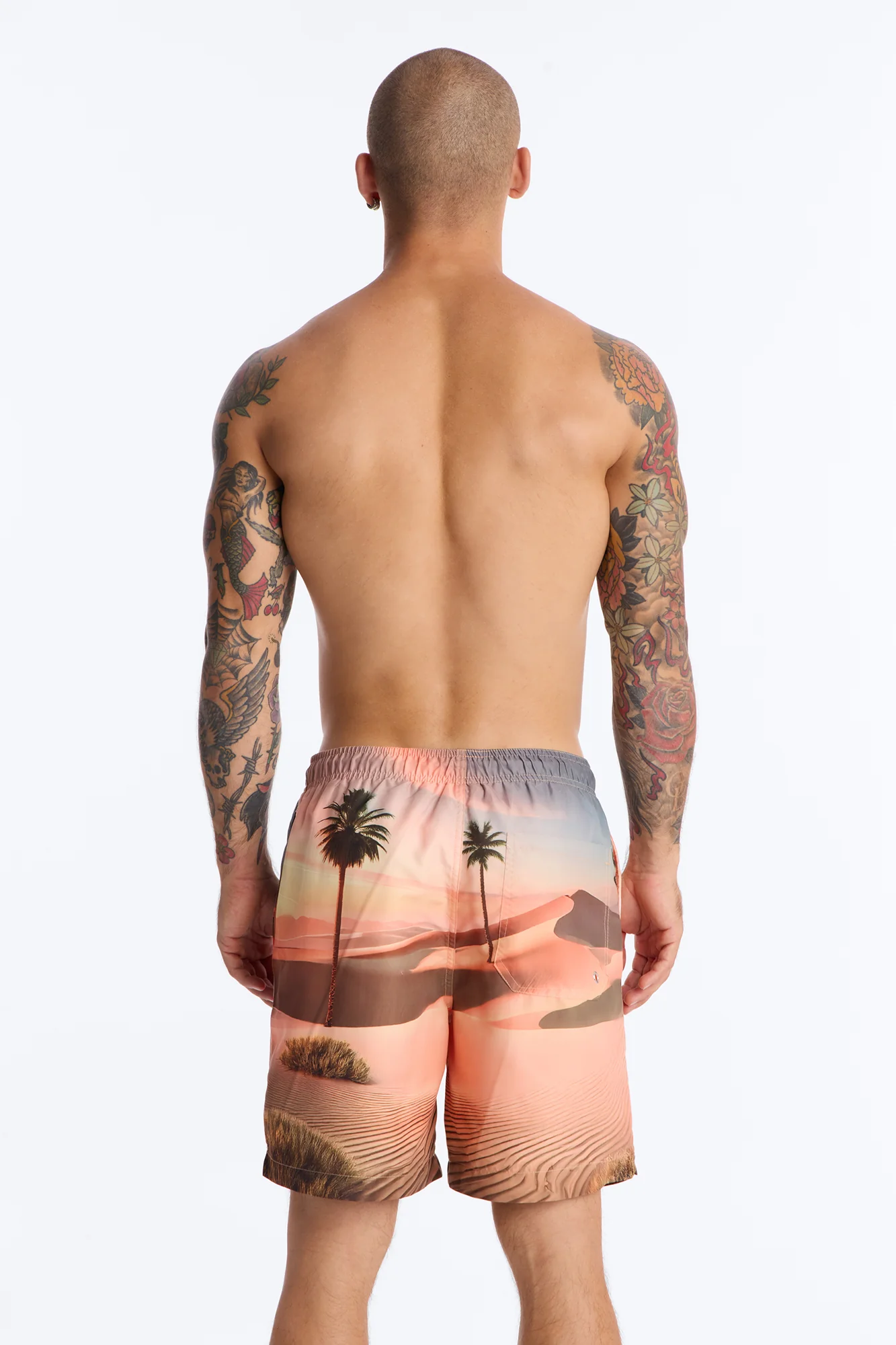 Hellcat Desert Heatwave Photoreal Swim Trunk 7″ - Multi Color - Image 4