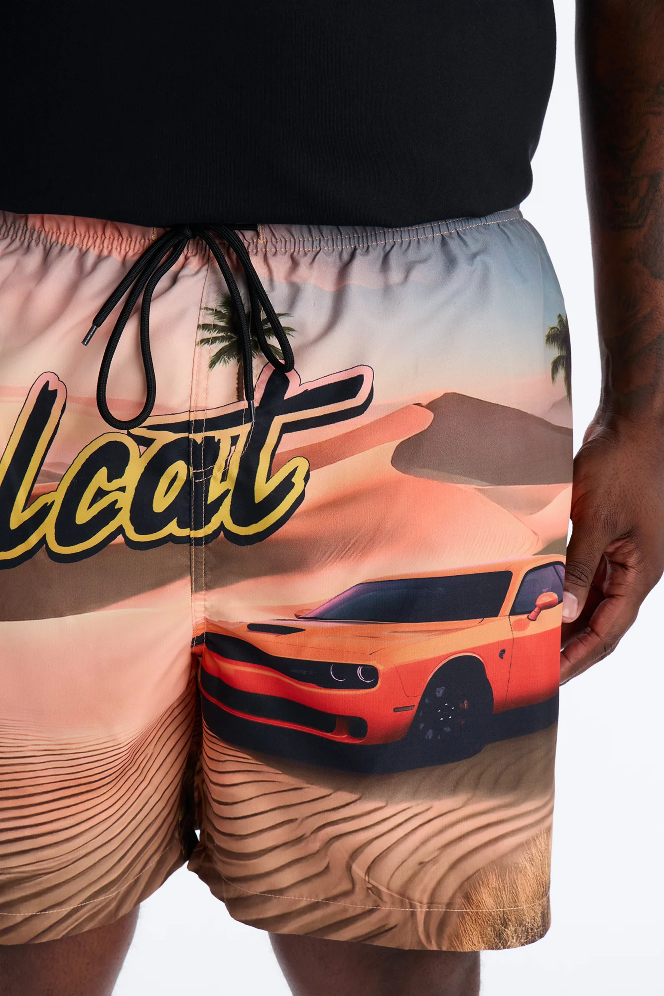 Hellcat Desert Heatwave Photoreal Swim Trunk 7″ - Multi Color - Image 7