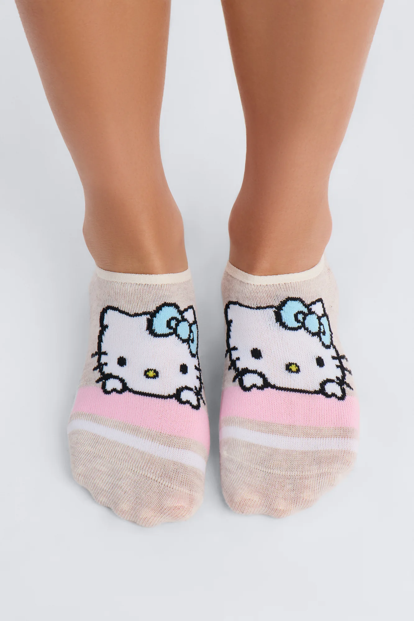 Hello Kitty And Friends 5 Pack No Show Socks - Grey/combo - Image 2