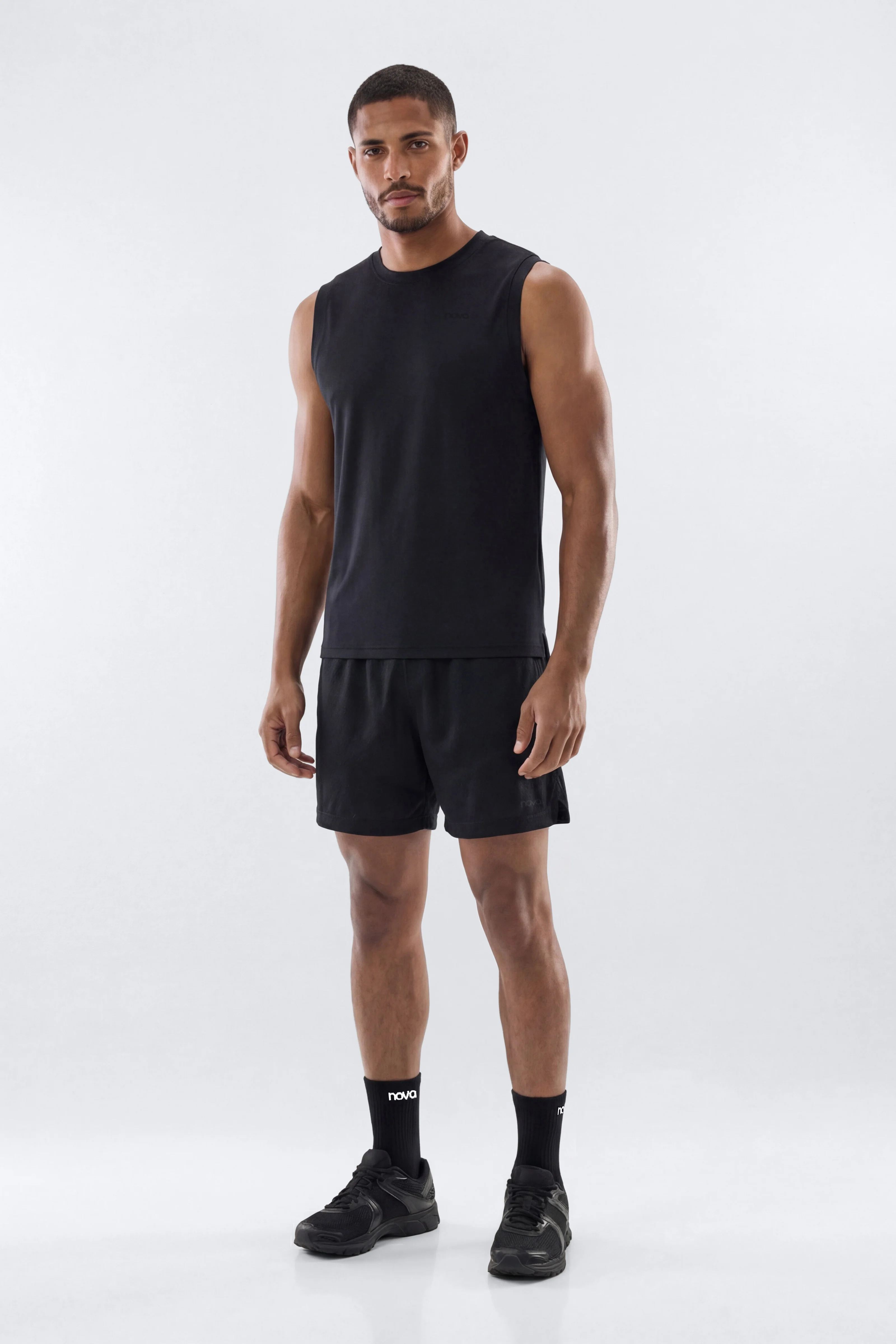 HexTech™ Active Muscle T-Shirt - Black - Image 3