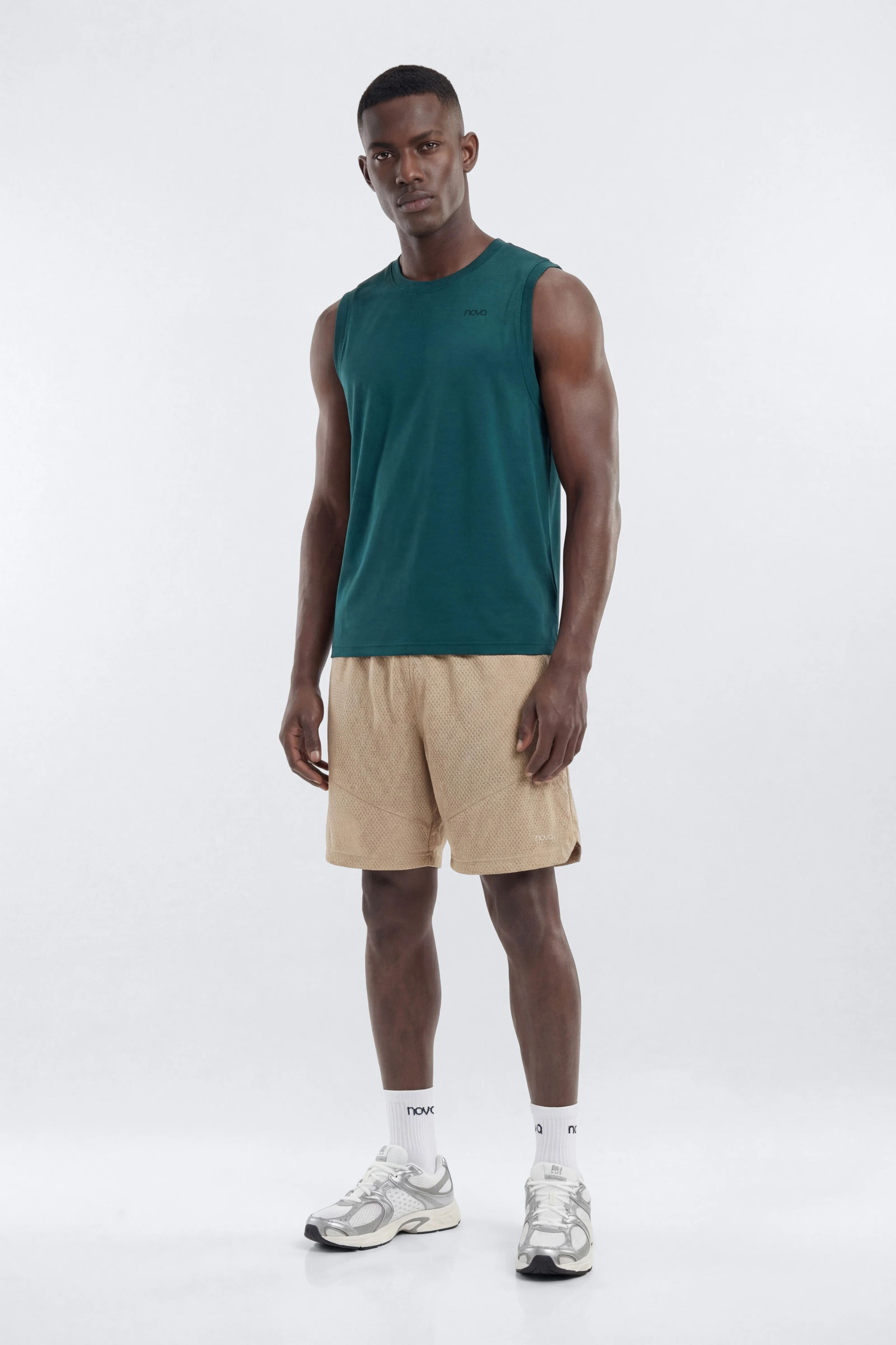HexTech™ Active Muscle T-Shirt - Hunter Green - Image 2