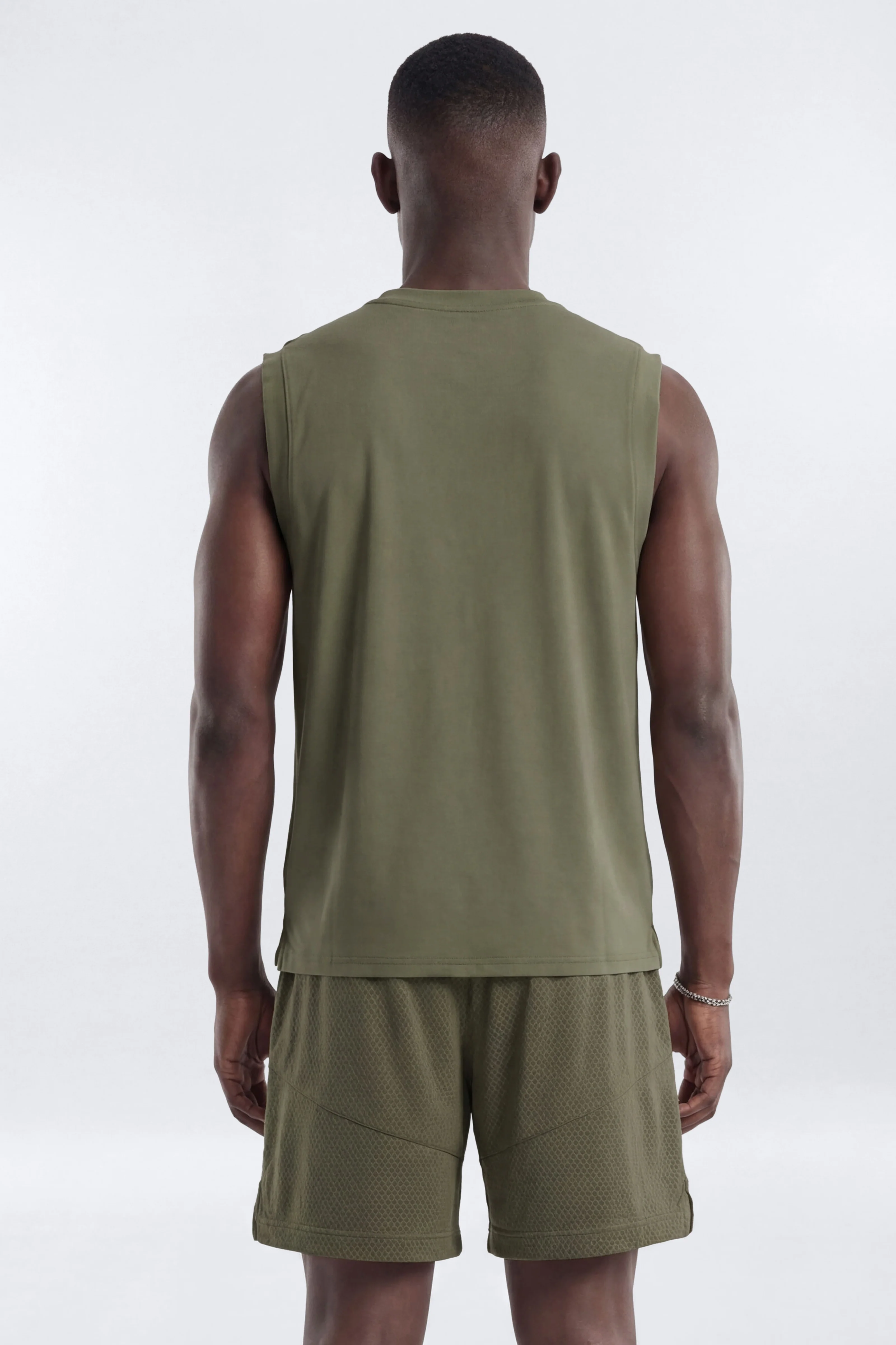 HexTech™ Active Muscle T-Shirt - Moss - Image 3