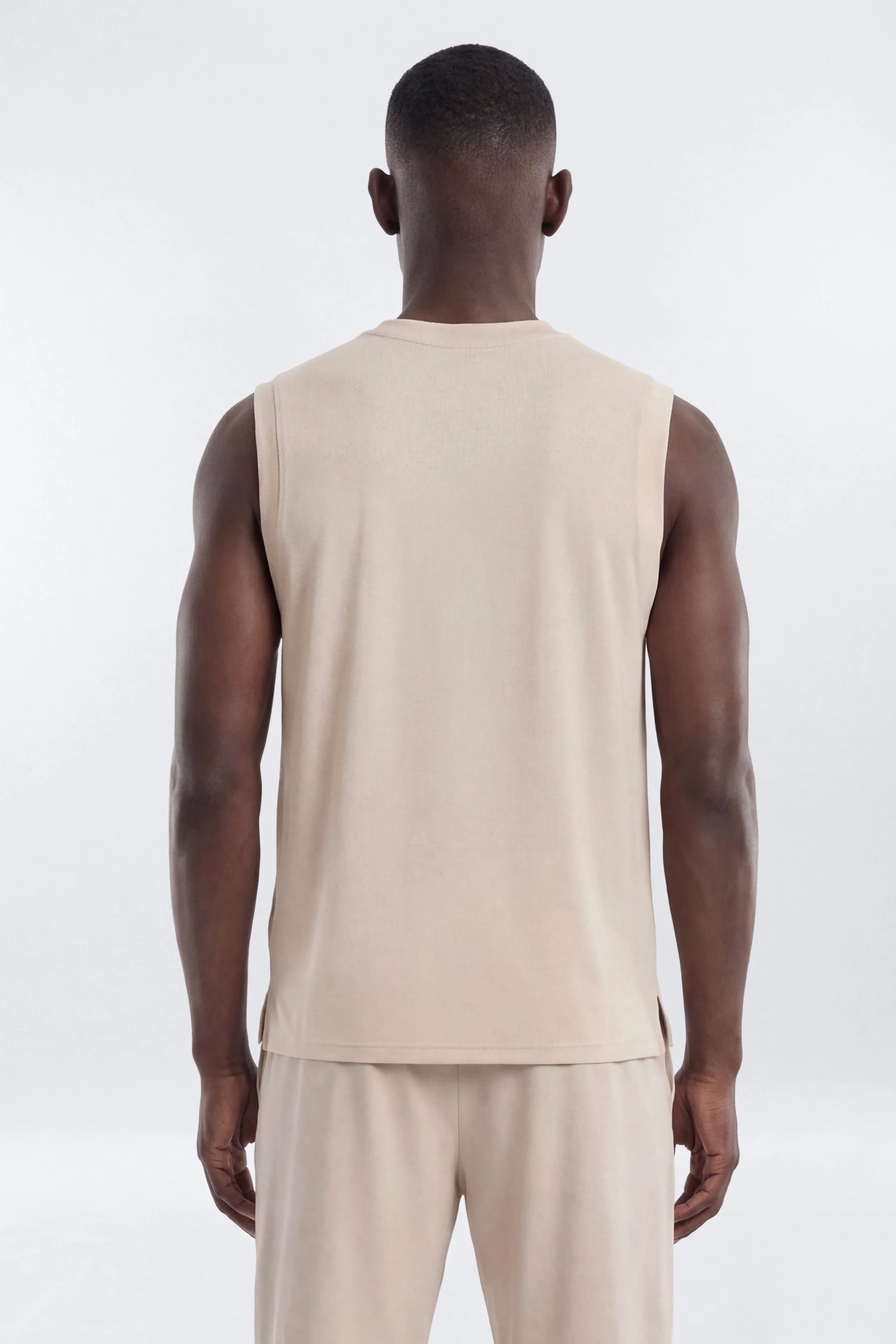 HexTech™ Active Muscle T-Shirt - Oat Milk - Image 3